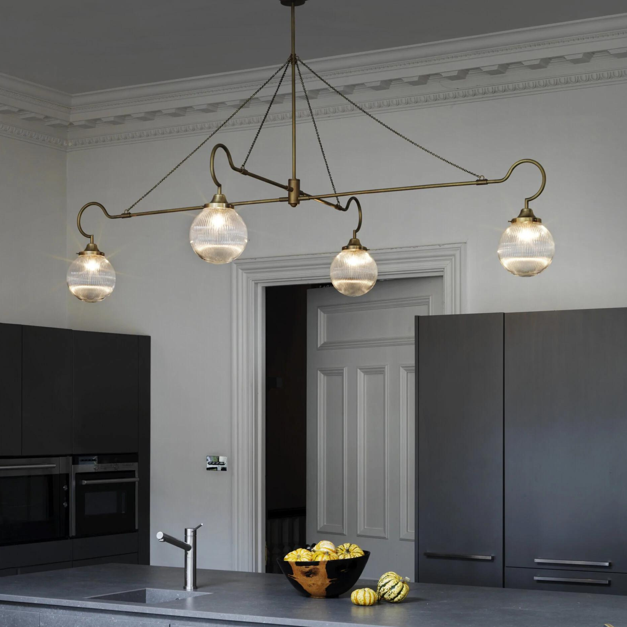 Floren Two/Four Arm Pendants - CTO Lighting - Luxury Lighting Boutique