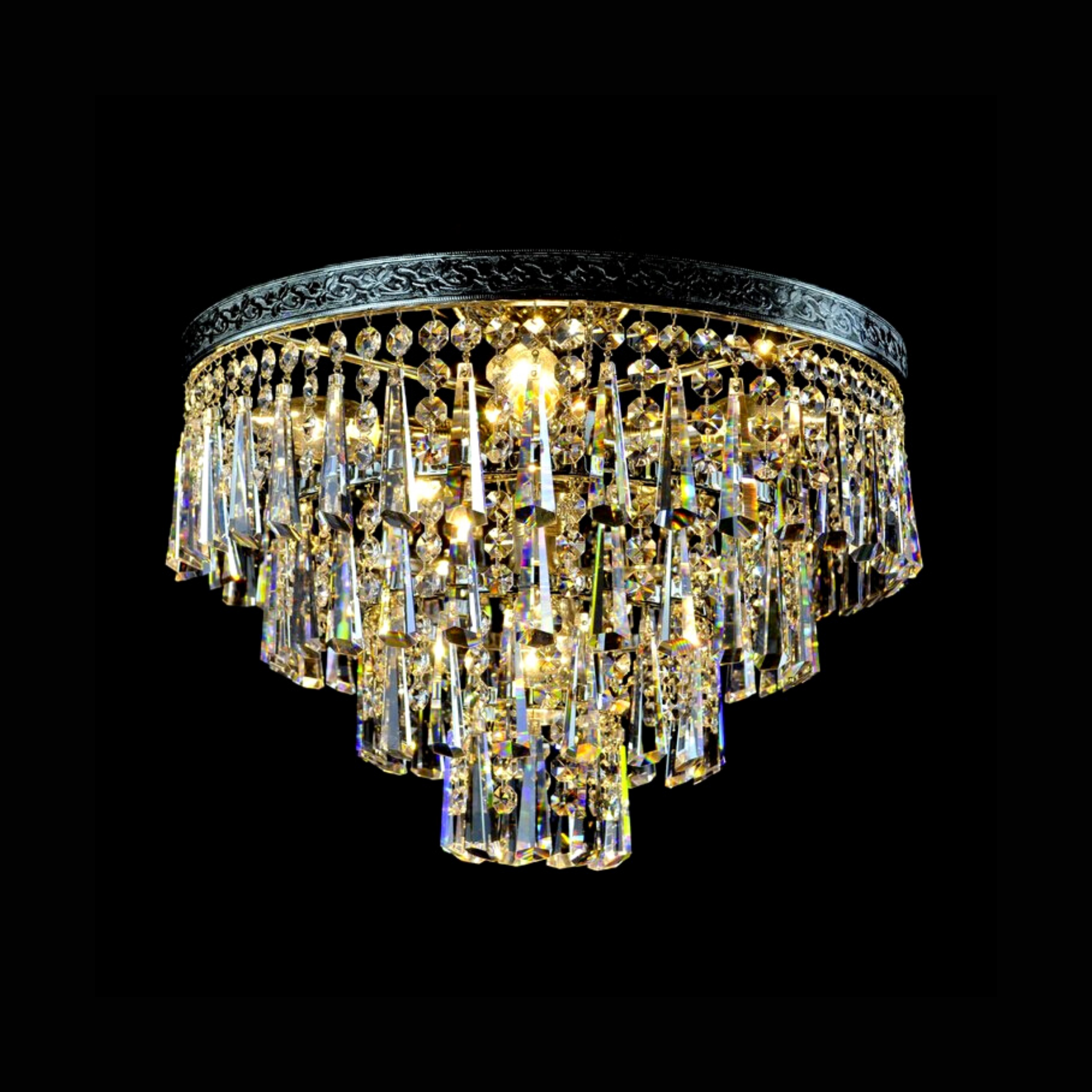 Florence 6 Crystal Glass Chandelier - Wranovsky - Luxury Lighting BoutiqueWranovsky