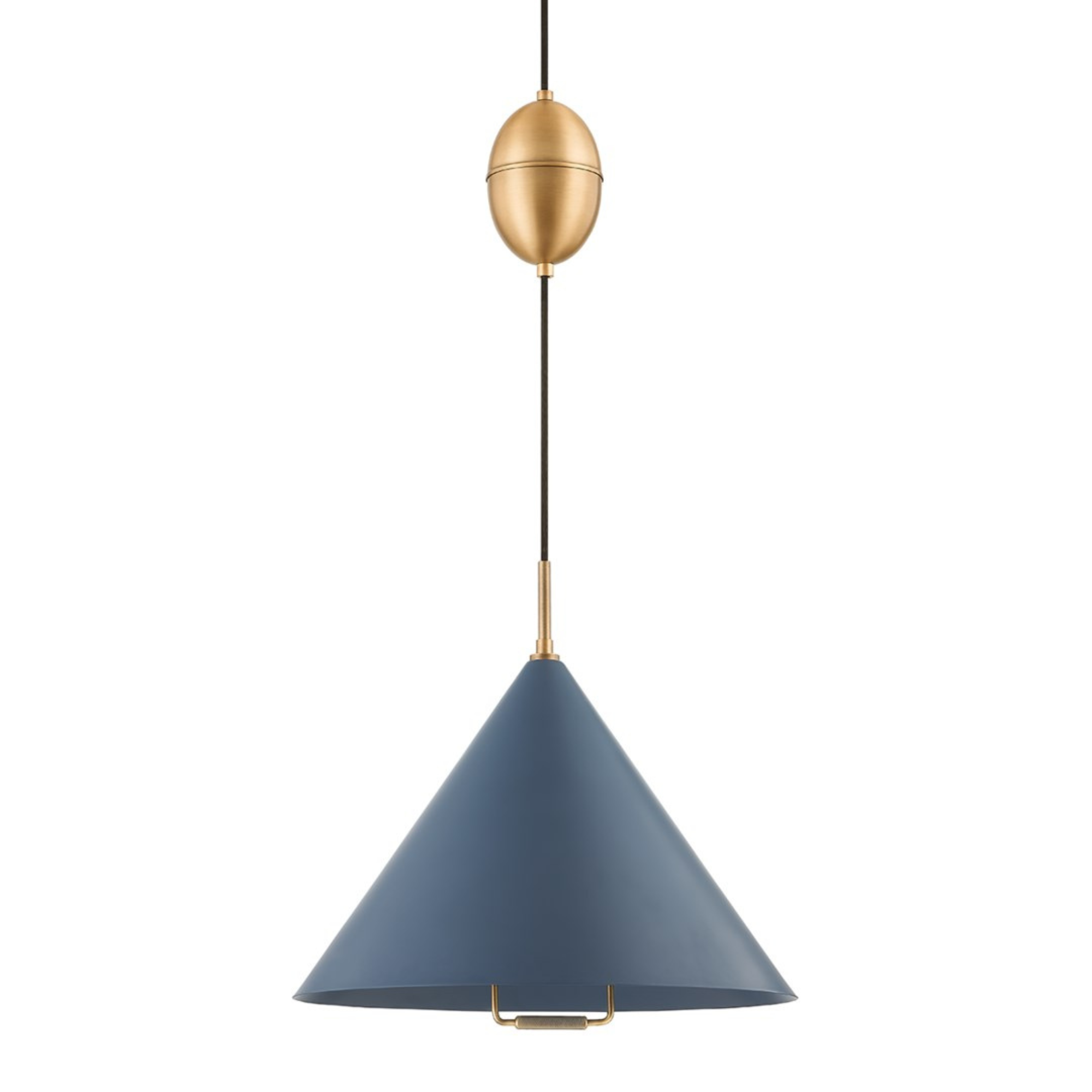 Fontana Pendant (F7618-PBR/SSD) - Troy Lighting - Luxury Lighting Boutique