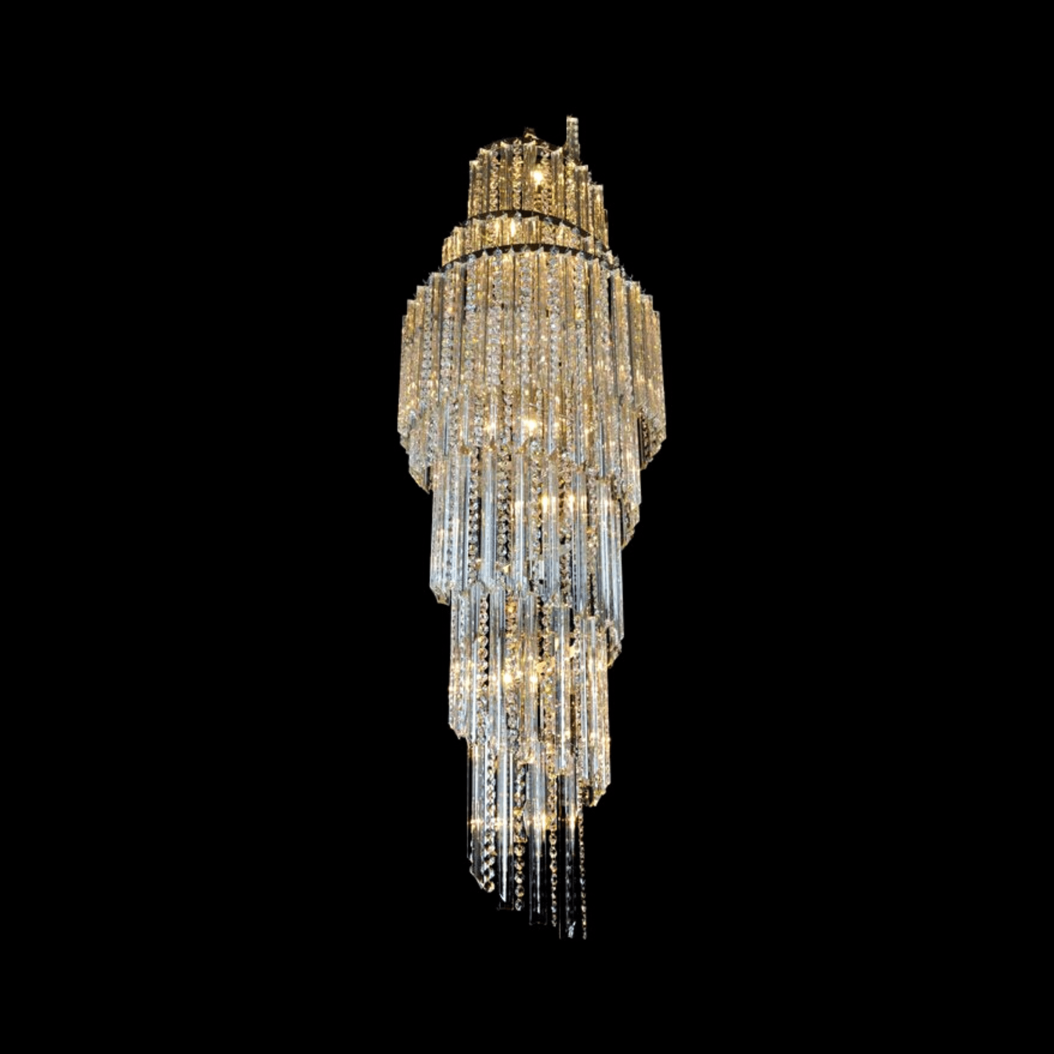 Gaia 12 Crystal Glass Chandelier - Wranovsky - Luxury Lighting BoutiqueChandelierWranovsky