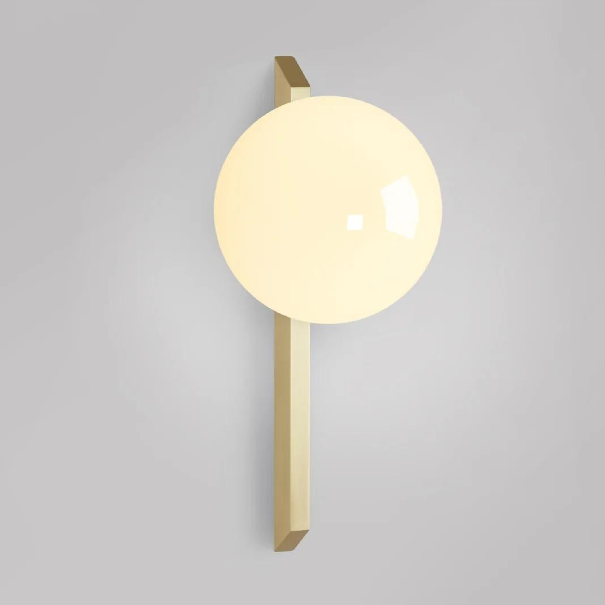 Gaia Wall Tall Flush Light (Satin Brass & Bronze) - CTO Lighting - Luxury Lighting Boutique
