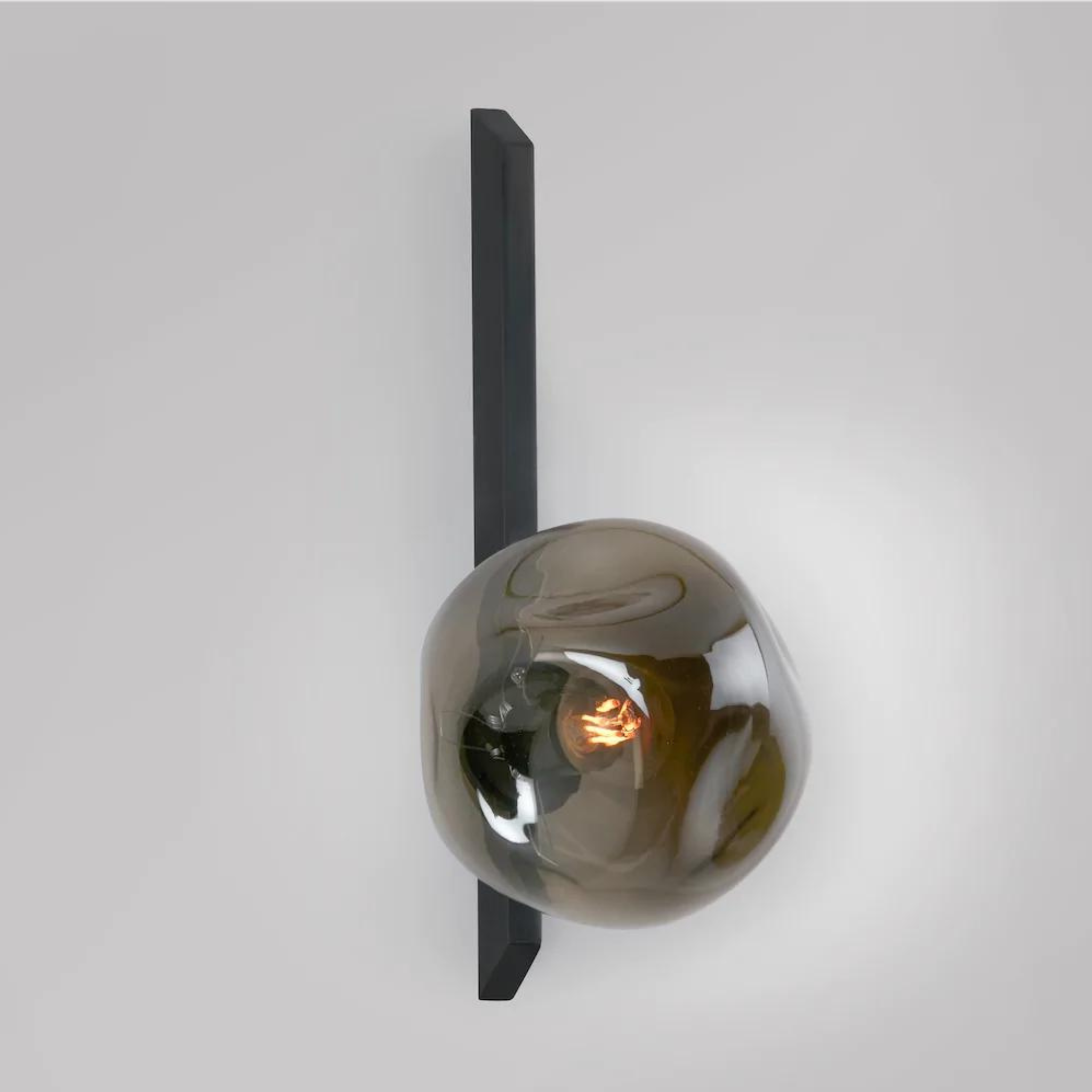 Gaia Wall Tall Flush Light (Satin Brass & Bronze) - CTO Lighting - Luxury Lighting Boutique