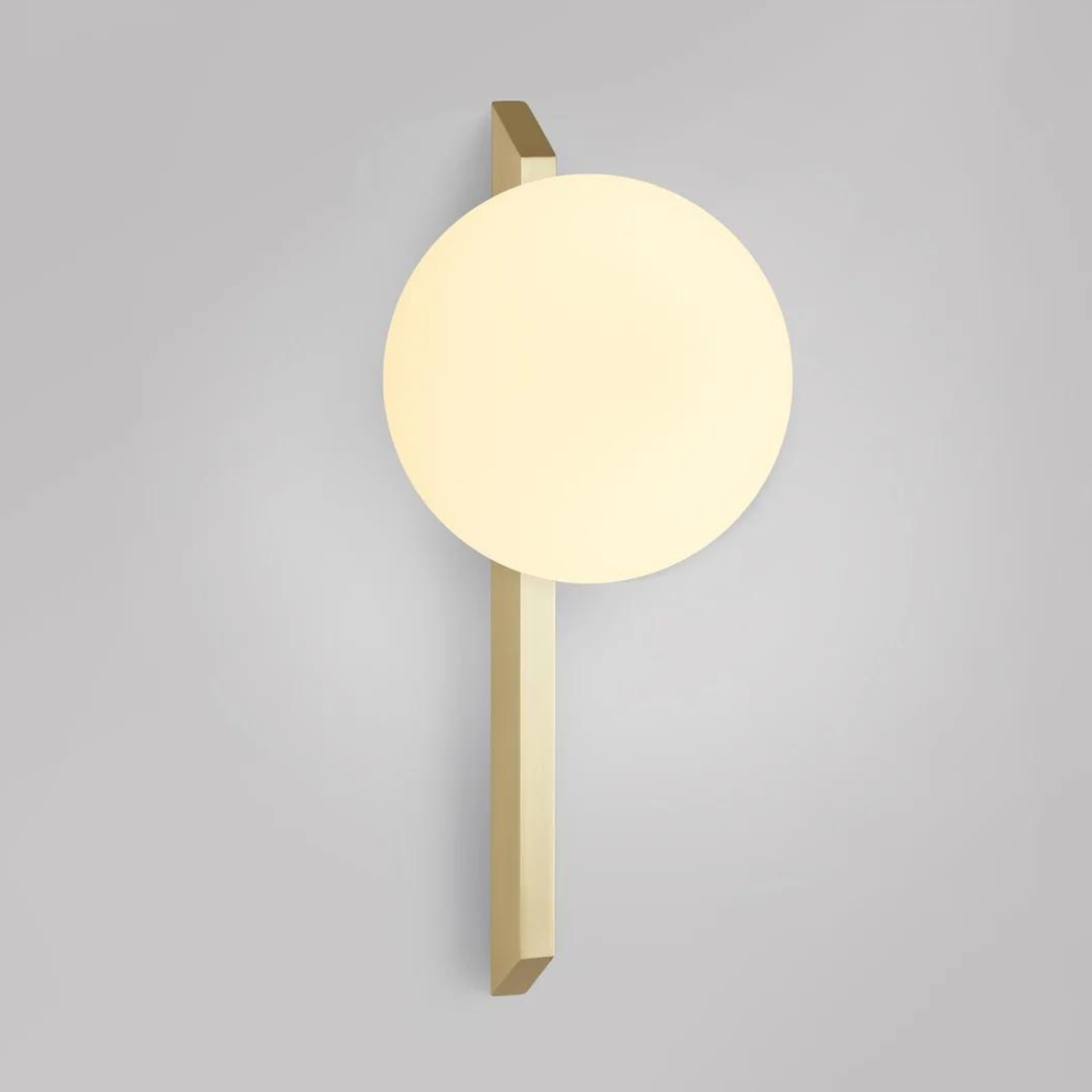 Gaia Wall Tall Flush Light (Satin Brass & Bronze) - CTO Lighting - Luxury Lighting Boutique