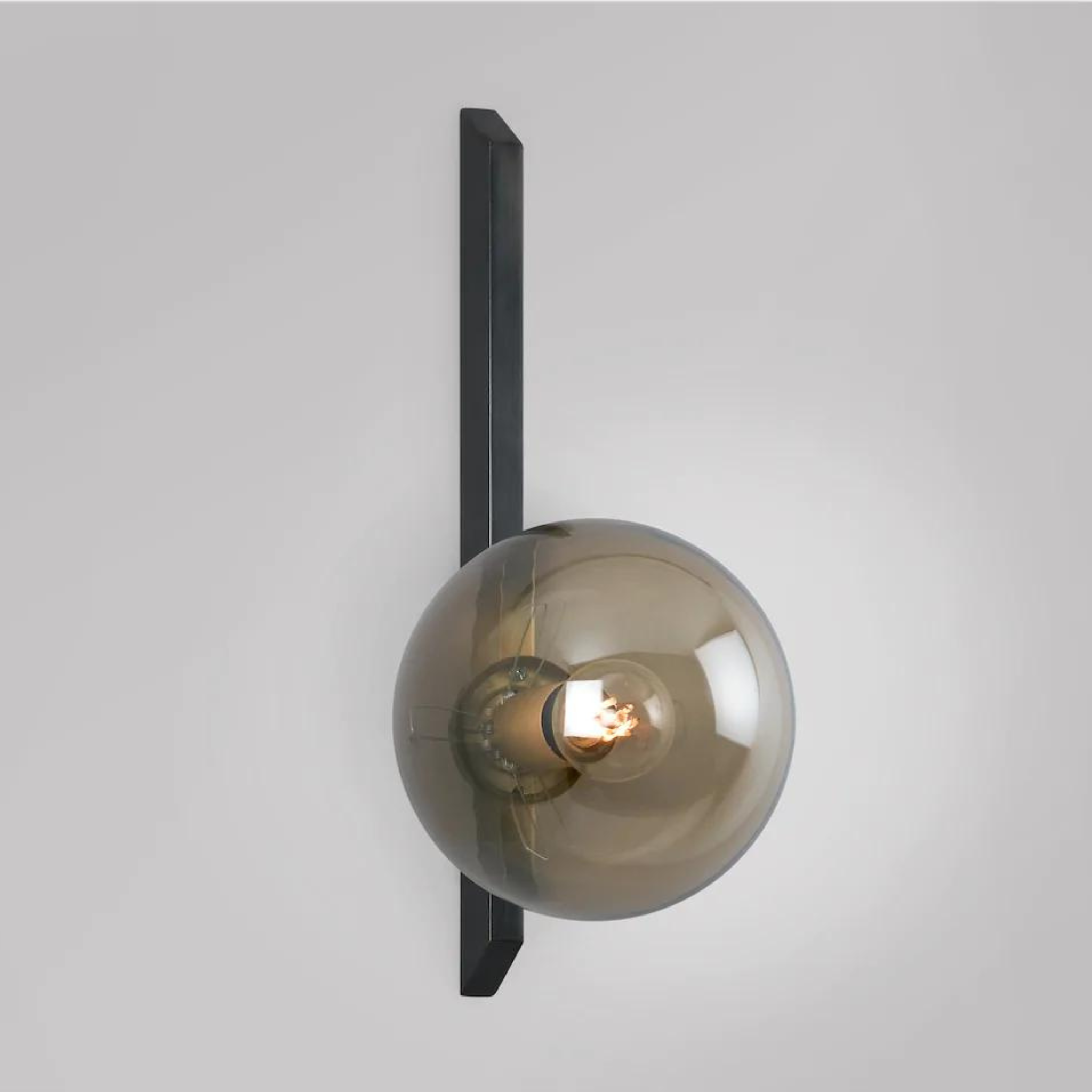 Gaia Wall Tall Flush Light (Satin Brass & Bronze) - CTO Lighting - Luxury Lighting Boutique