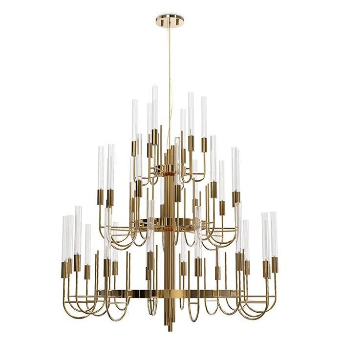 Gala 34 Light Crystal Modern Chandelier - Luxxu - Luxury Lighting BoutiqueModern Crystal ChandeliersLuxxu