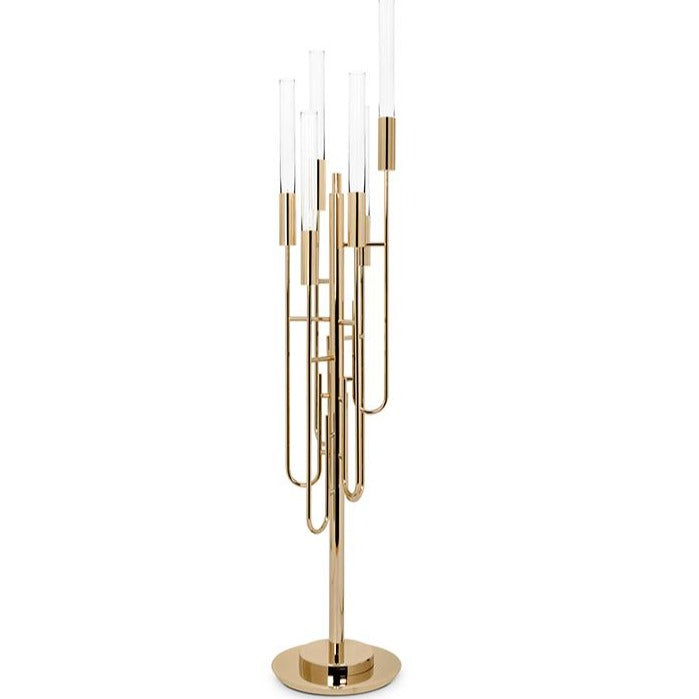 Gala 6 Light Crystal Floor Lamp - Luxxu - Luxury Lighting Boutique