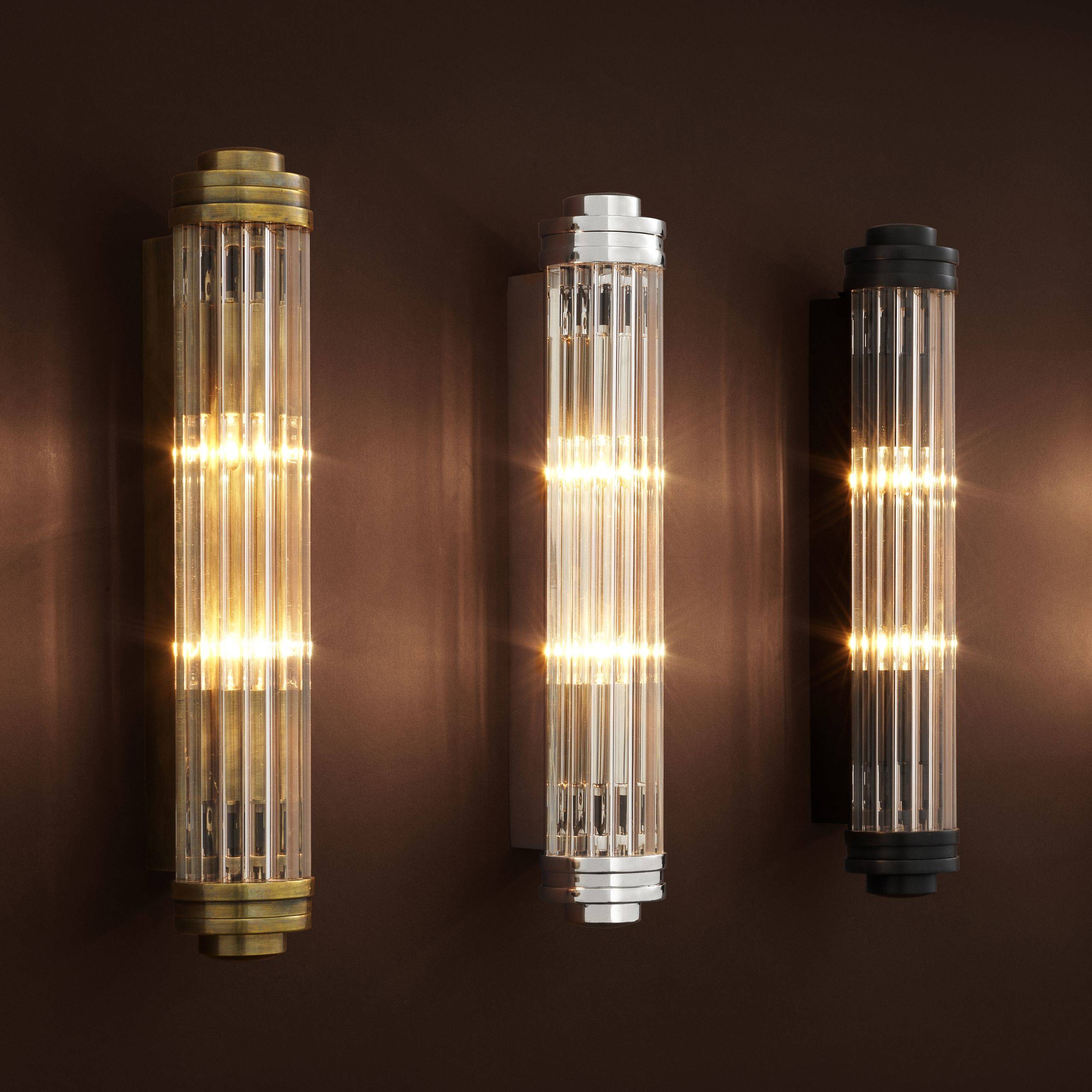 Gascogne Wall Lamps - XS | S | L | XL - Brass - Eichholtz - Luxury Lighting BoutiqueWall LightsEichholtz