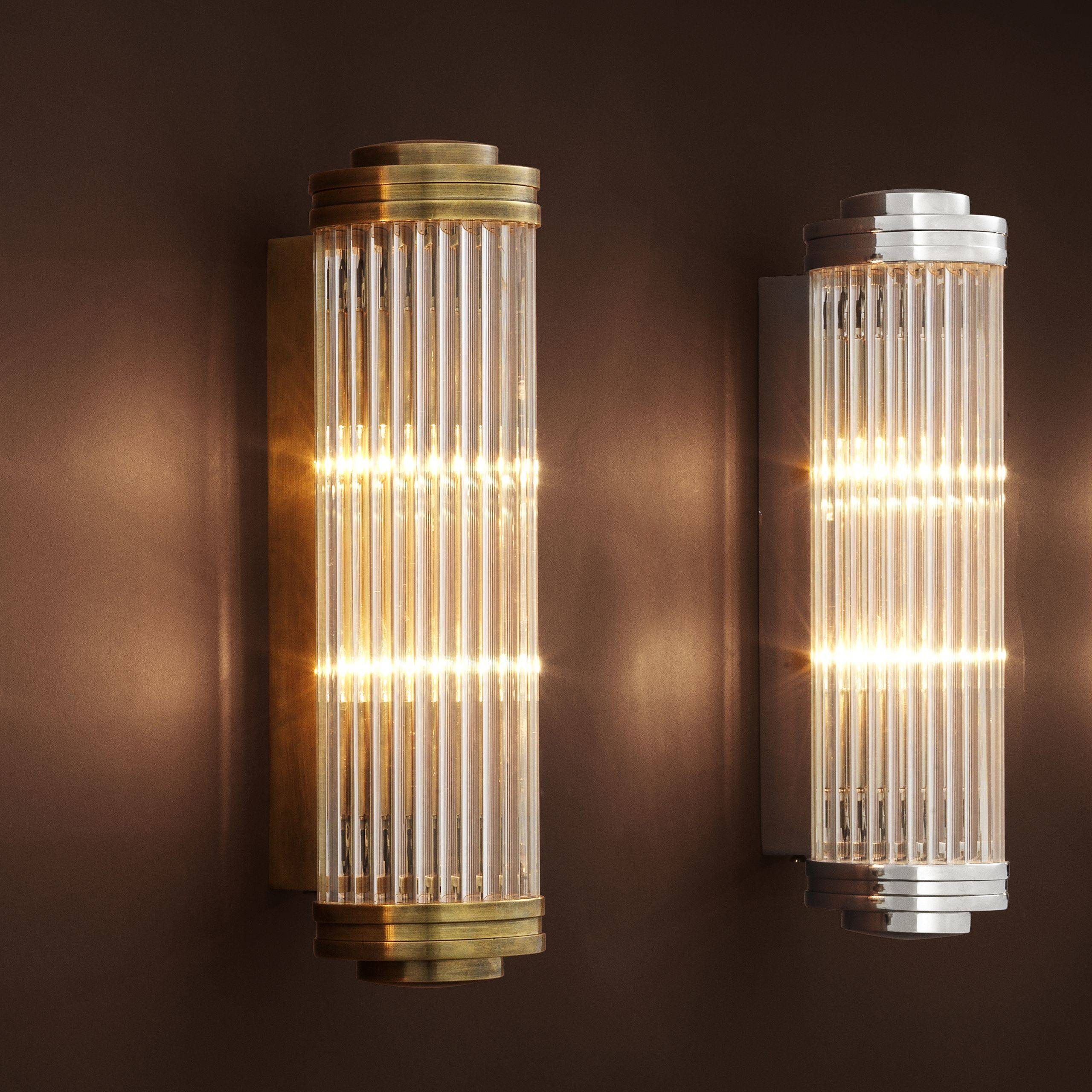 Gascogne Wall Lamps - XS | S | L | XL - Nickel - Eichholtz - Luxury Lighting BoutiqueWall LightsEichholtz