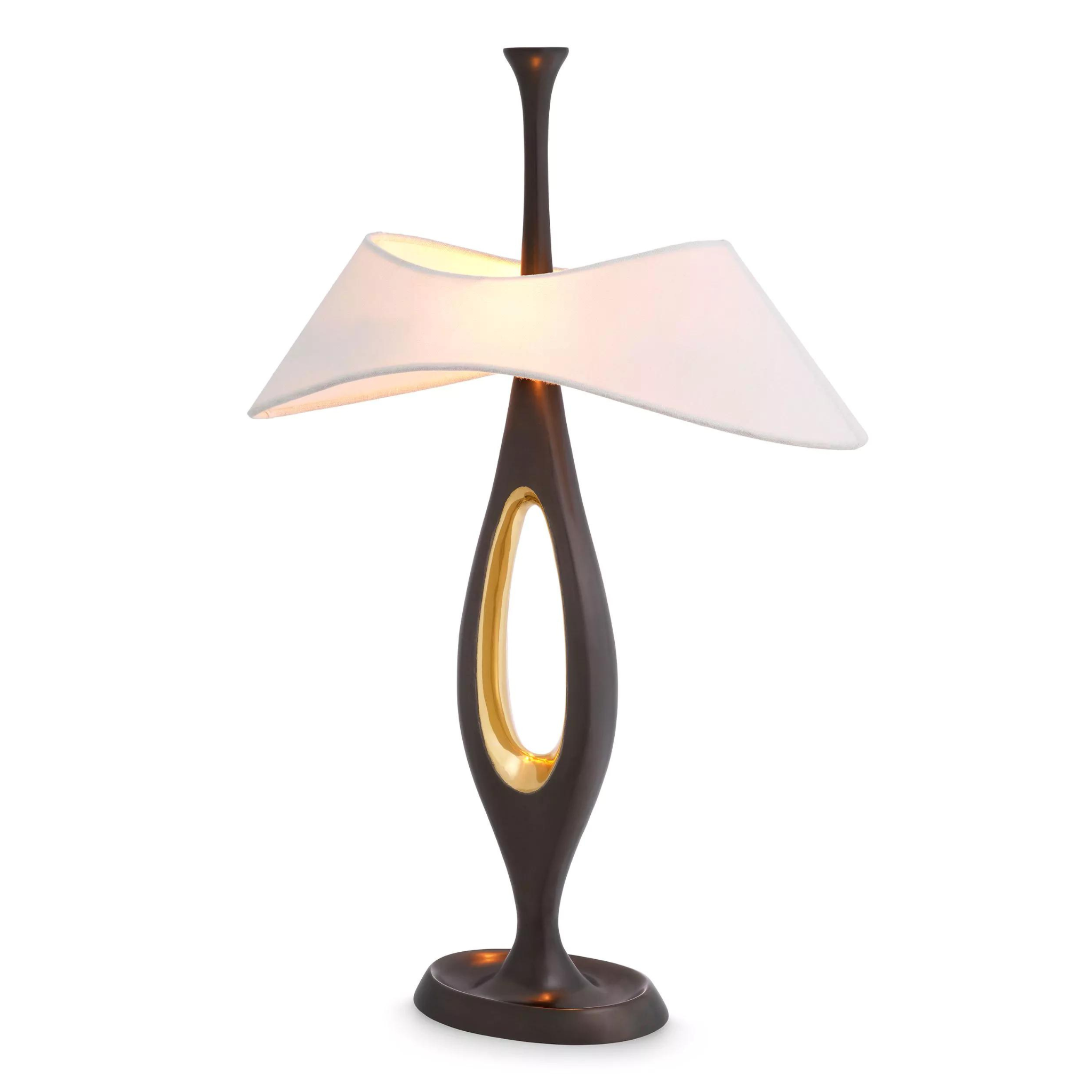 Gianfranco Table Lamp (Vintage/Polished Brass Finish) - Eichholtz - Luxury Lighting Boutique
