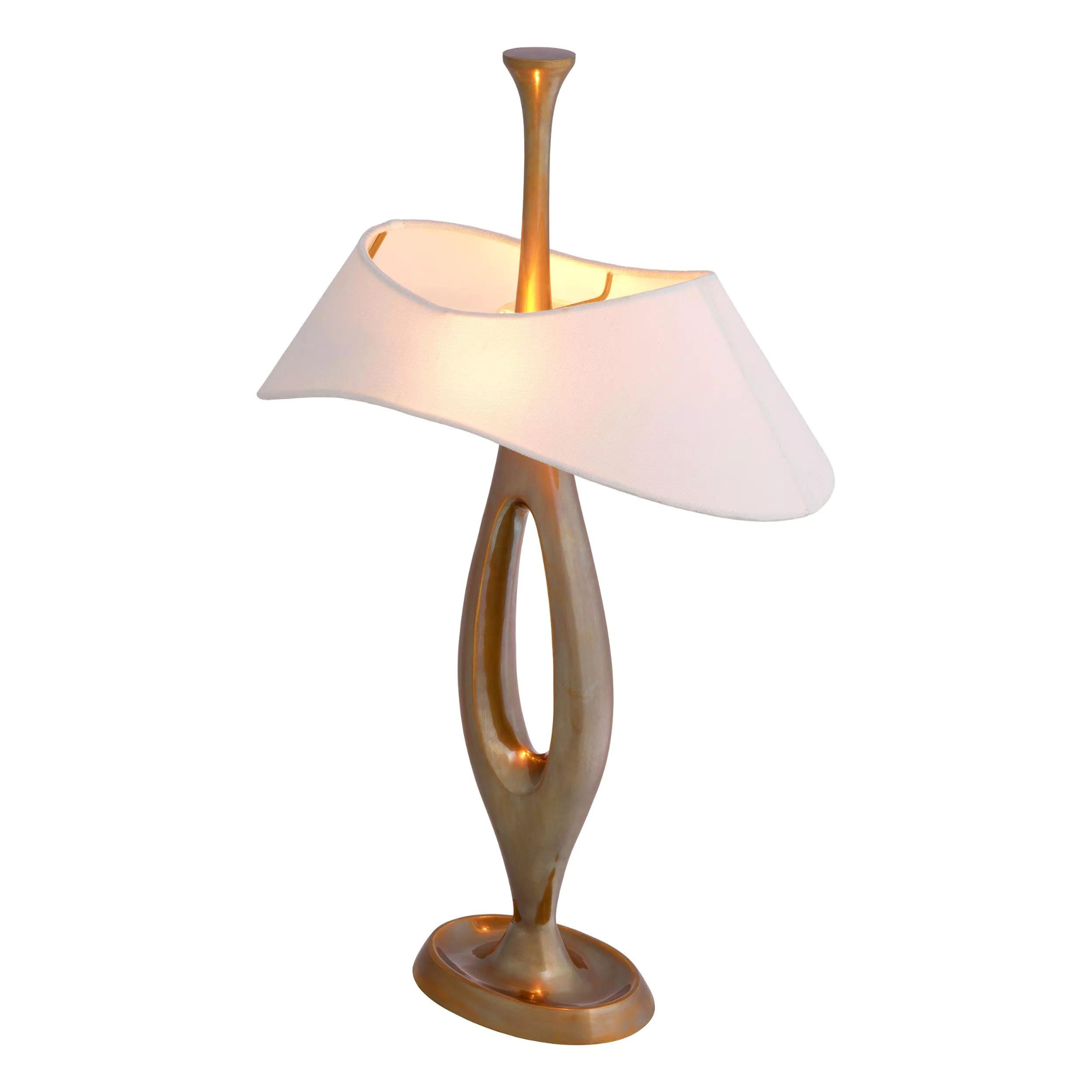 Gianfranco Table Lamp (Vintage/Polished Brass Finish) - Eichholtz - Luxury Lighting Boutique
