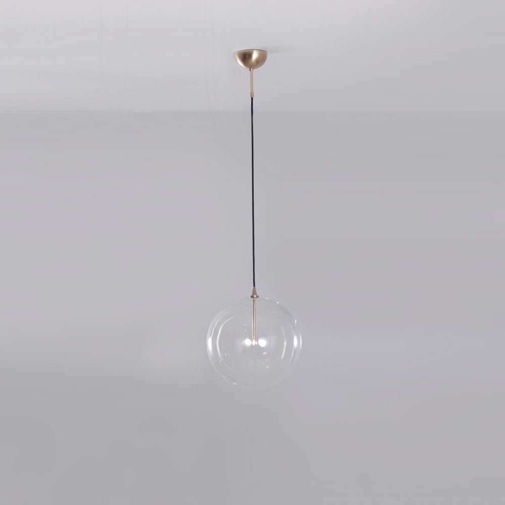 Glass Globe Pendant - Schwung - Luxury Lighting BoutiqueBrass/Metal ChandeliersSchwung