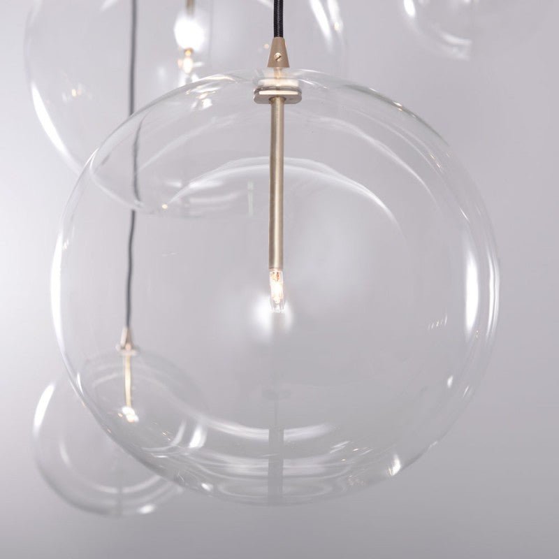 Glass Globe Pendant - Schwung - Luxury Lighting BoutiqueBrass/Metal ChandeliersSchwung