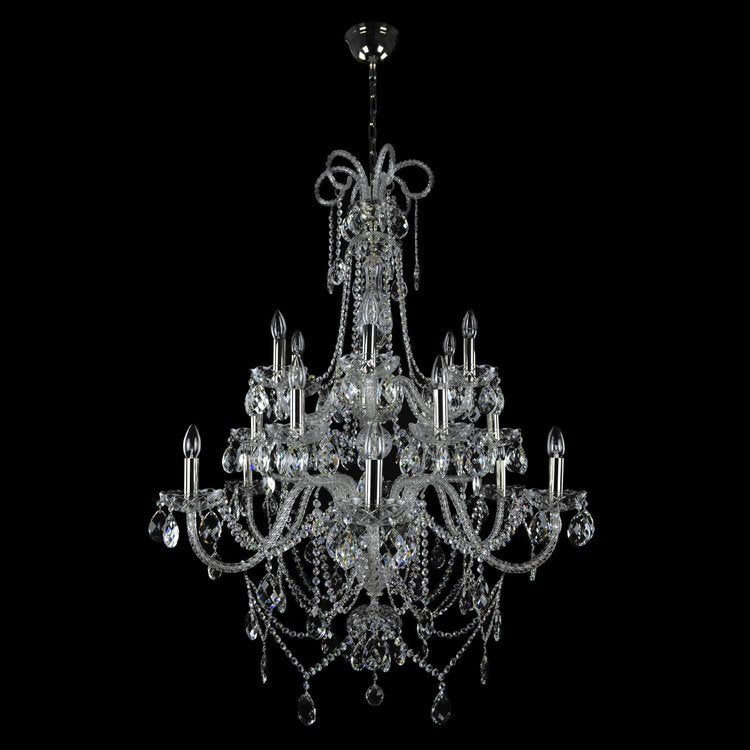 Grandiose 18 Light Crystal Chandelier - Wranovsky - Luxury Lighting Boutique