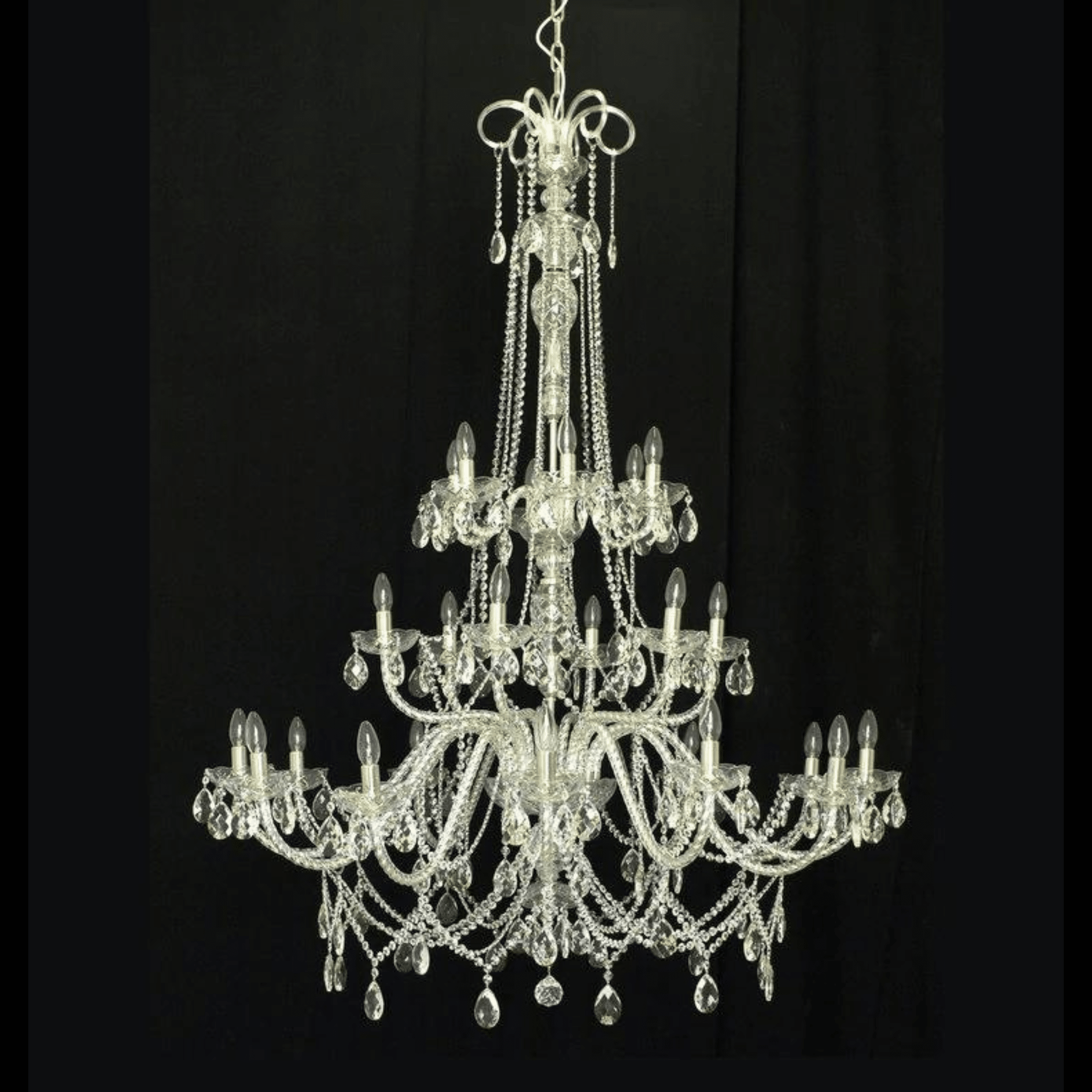 Grandiose 24 Light Crystal Chandelier - Wranovsky - Luxury Lighting BoutiqueTraditional Crystal ChandeliersWranovsky