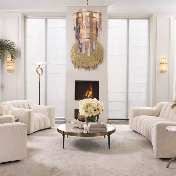 Greyson Chandelier - Eichholtz - Luxury Lighting BoutiqueBrass/Metal ChandeliersEichholtz