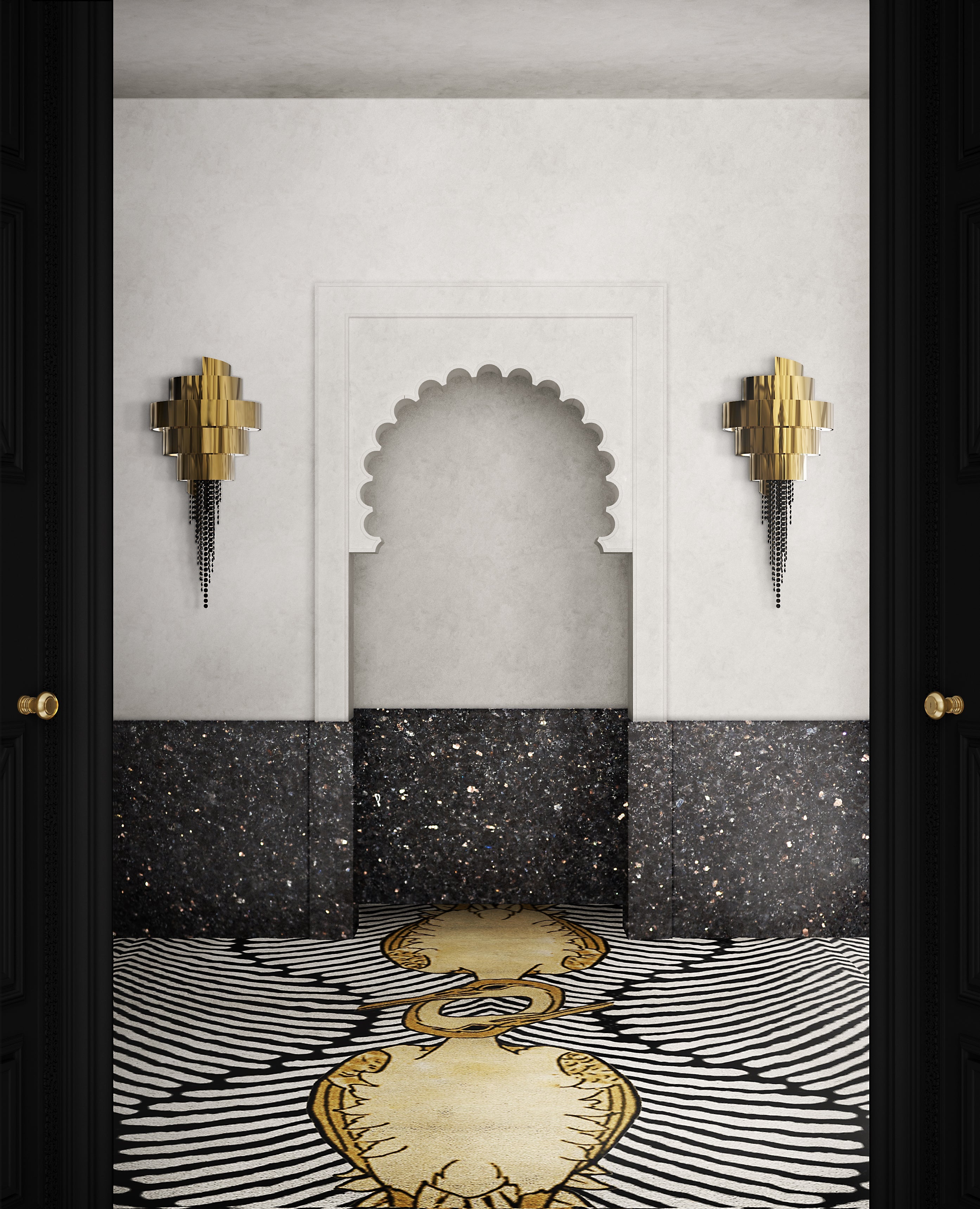Guggenheim 4 Light Wall Sconce - Luxxu - Luxury Lighting Boutique