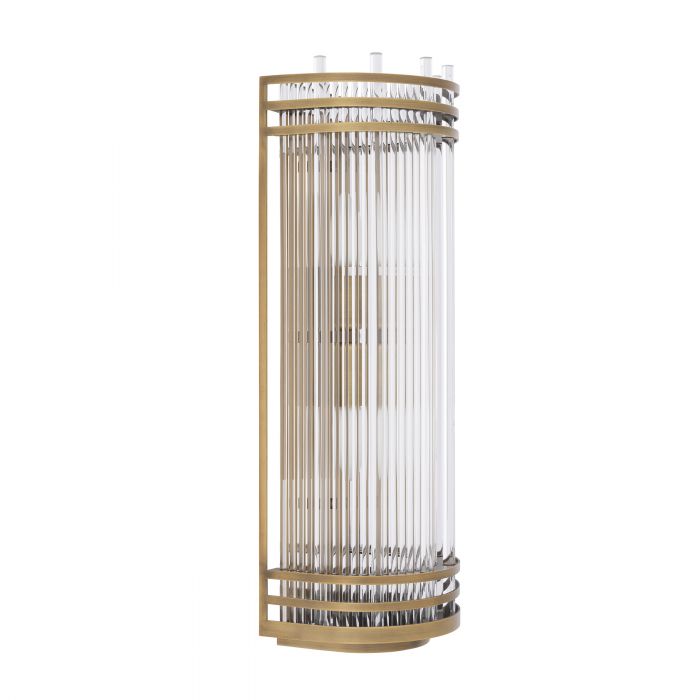 Gulf Wall Lamp - S | L - Brass - Eichholtz - Luxury Lighting BoutiqueWall LightsEichholtz