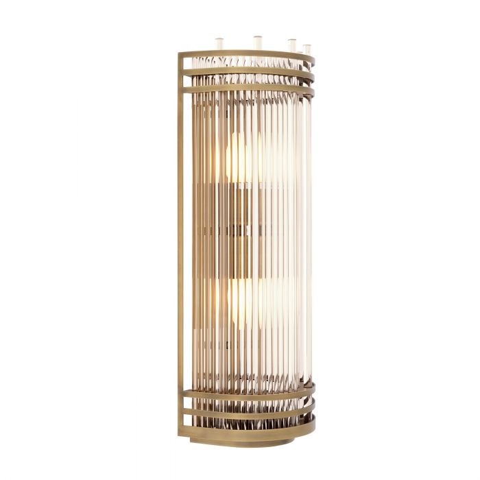 Gulf Wall Lamp - S | L - Brass - Eichholtz - Luxury Lighting BoutiqueWall LightsEichholtz