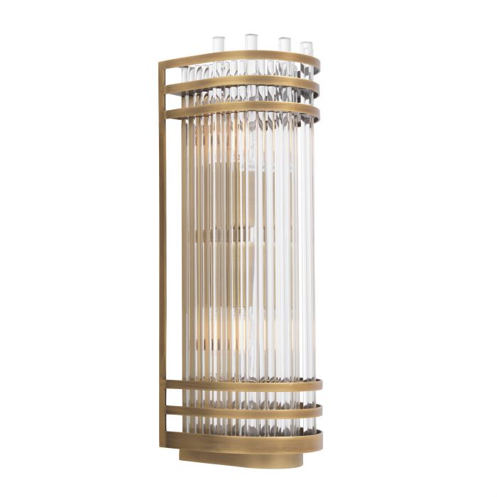 Gulf Wall Lamp - S | L - Brass - Eichholtz - Luxury Lighting BoutiqueWall LightsEichholtz