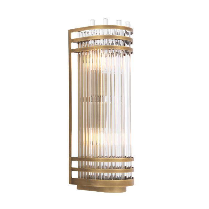 Gulf Wall Lamp - S | L - Brass - Eichholtz - Luxury Lighting BoutiqueWall LightsEichholtz