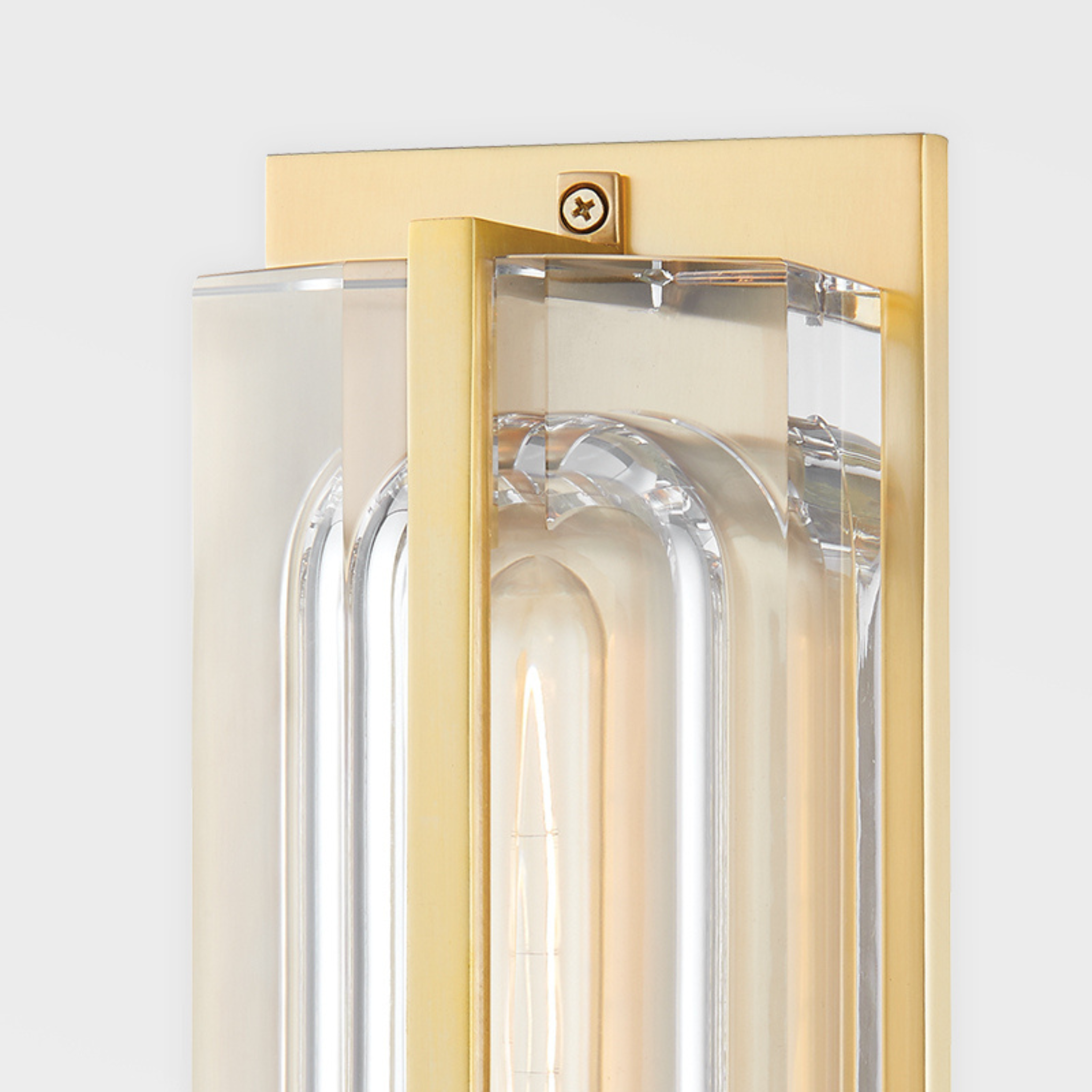 Hawkins Wall Light (Aged Brass) 1731-AGB-CE - Hudson Valley - Luxury Lighting Boutique