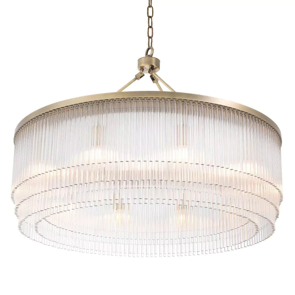 Hector L Modern Chandelier - Brass | Bronze - Eichholtz - Luxury Lighting BoutiqueCeiling LightEichholtz