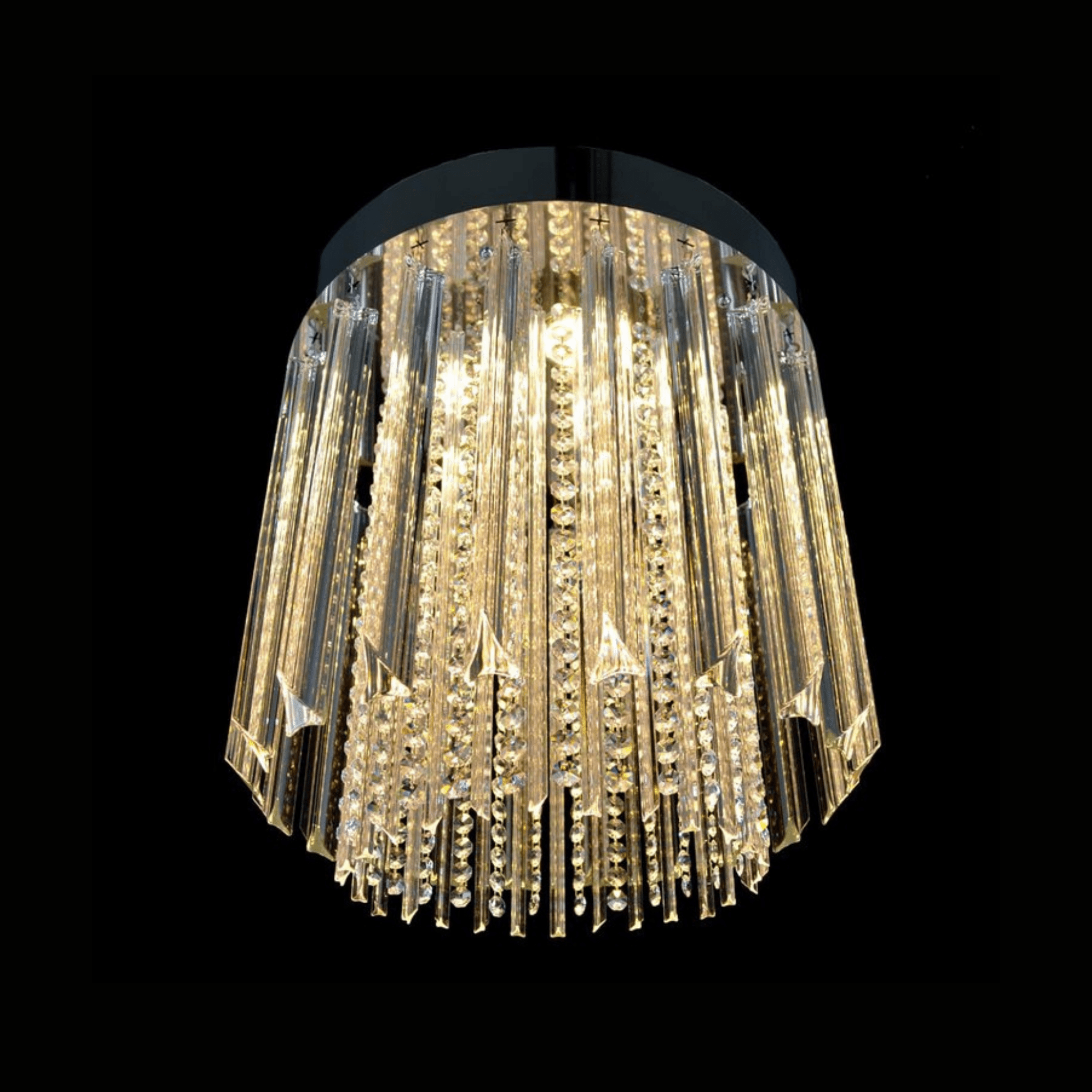 Helsinki 5 Modern Crystal Glass Chandelier - Wranovsky - Luxury Lighting BoutiqueBrass/Metal ChandeliersWranovsky