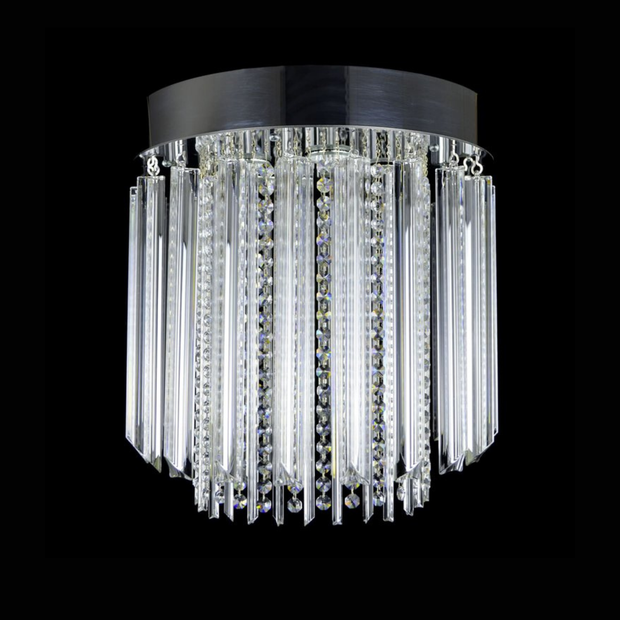 Helsinki 5 Modern Crystal Glass Chandelier - Wranovsky - Luxury Lighting Boutique