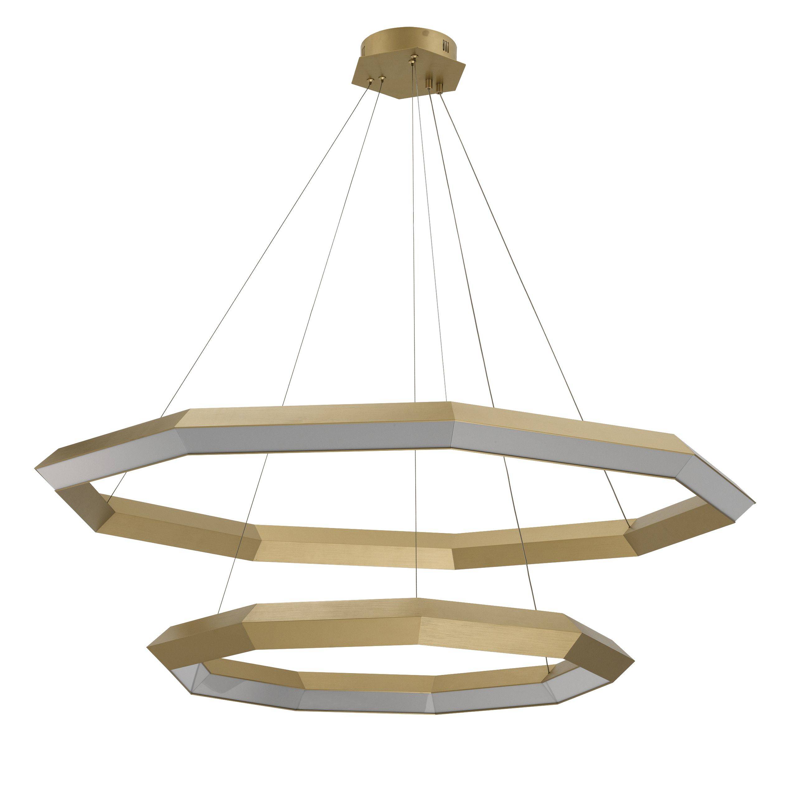 Helvetia Modern Brass L Chandelier - Brass - Eichholtz - Luxury Lighting BoutiqueBrass/Metal ChandeliersEichholtz