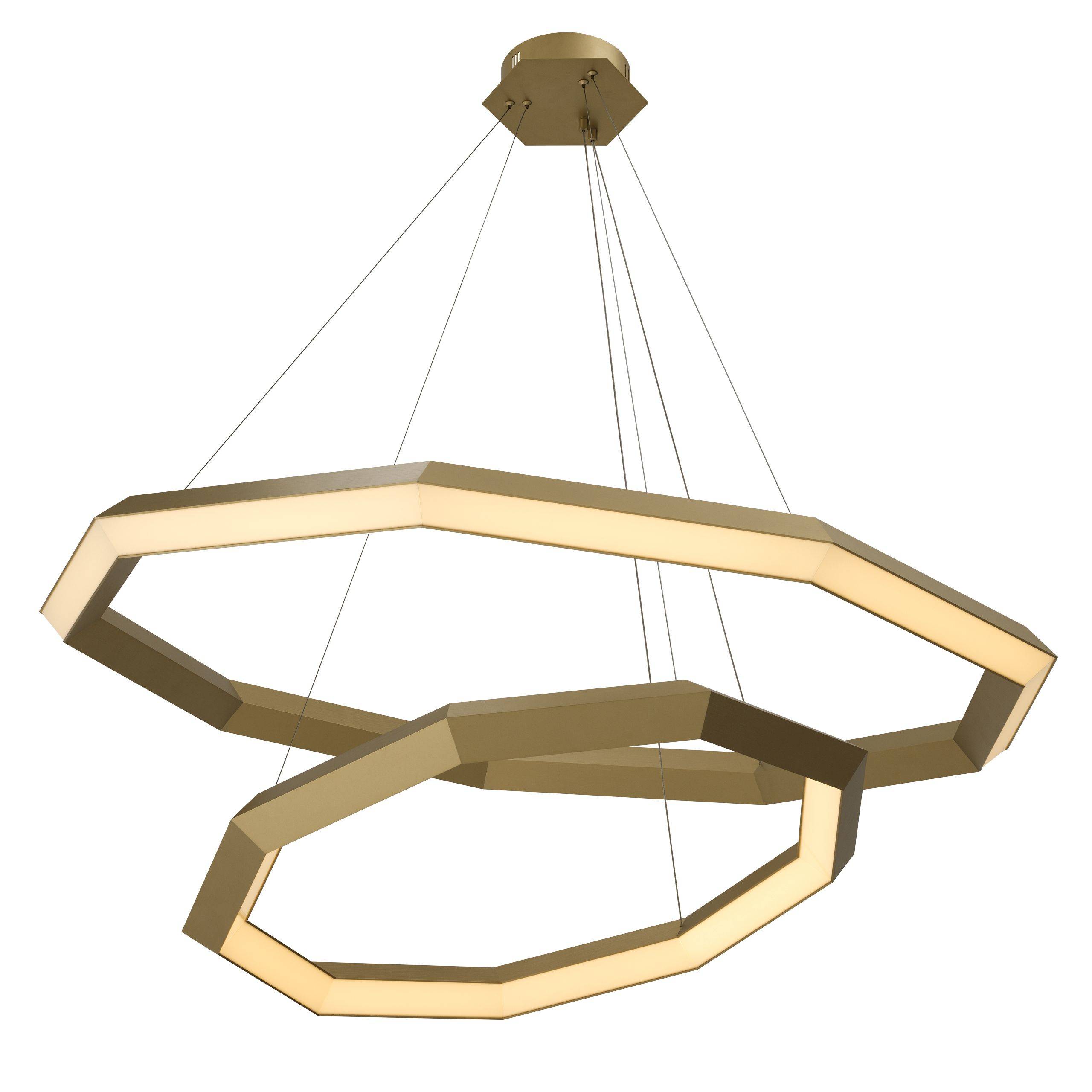 Helvetia Modern Brass Chandelier [S/L] - [Brass] - Eichholtz - Luxury Lighting Boutique