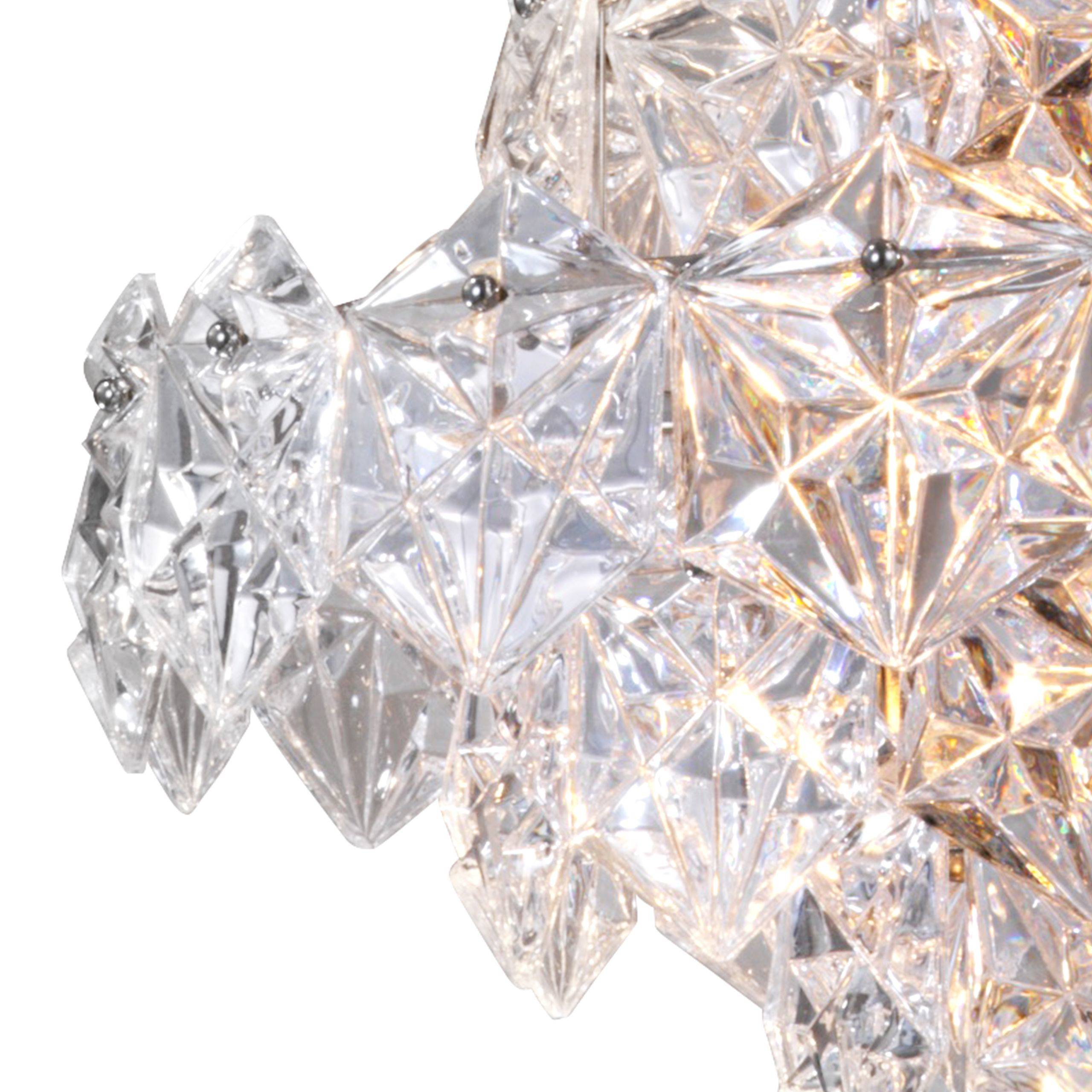 Hermitage S Modern Chandelier - Nickel - Eichholtz - Luxury Lighting BoutiqueCeiling LightEichholtz