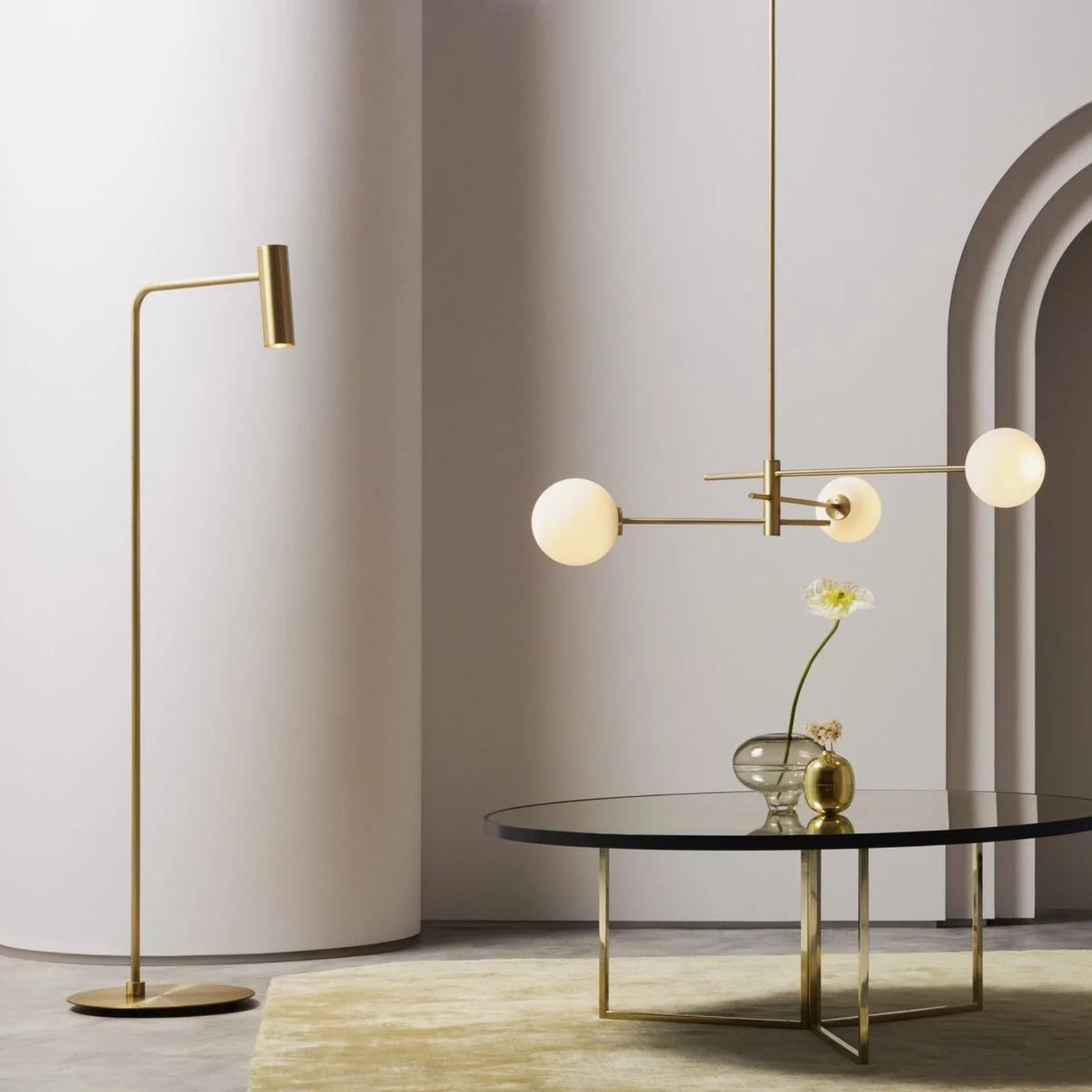 Heron Floor Lamp - CTO Lighting - Luxury Lighting BoutiqueFloor LampCTO Lighting