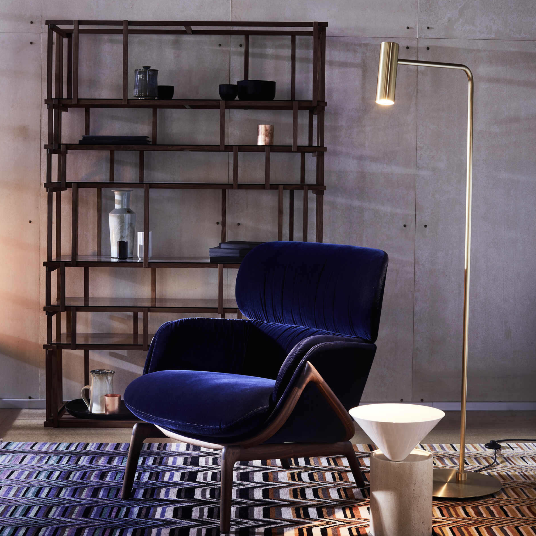 Heron Floor Lamp - CTO Lighting - Luxury Lighting Boutique
