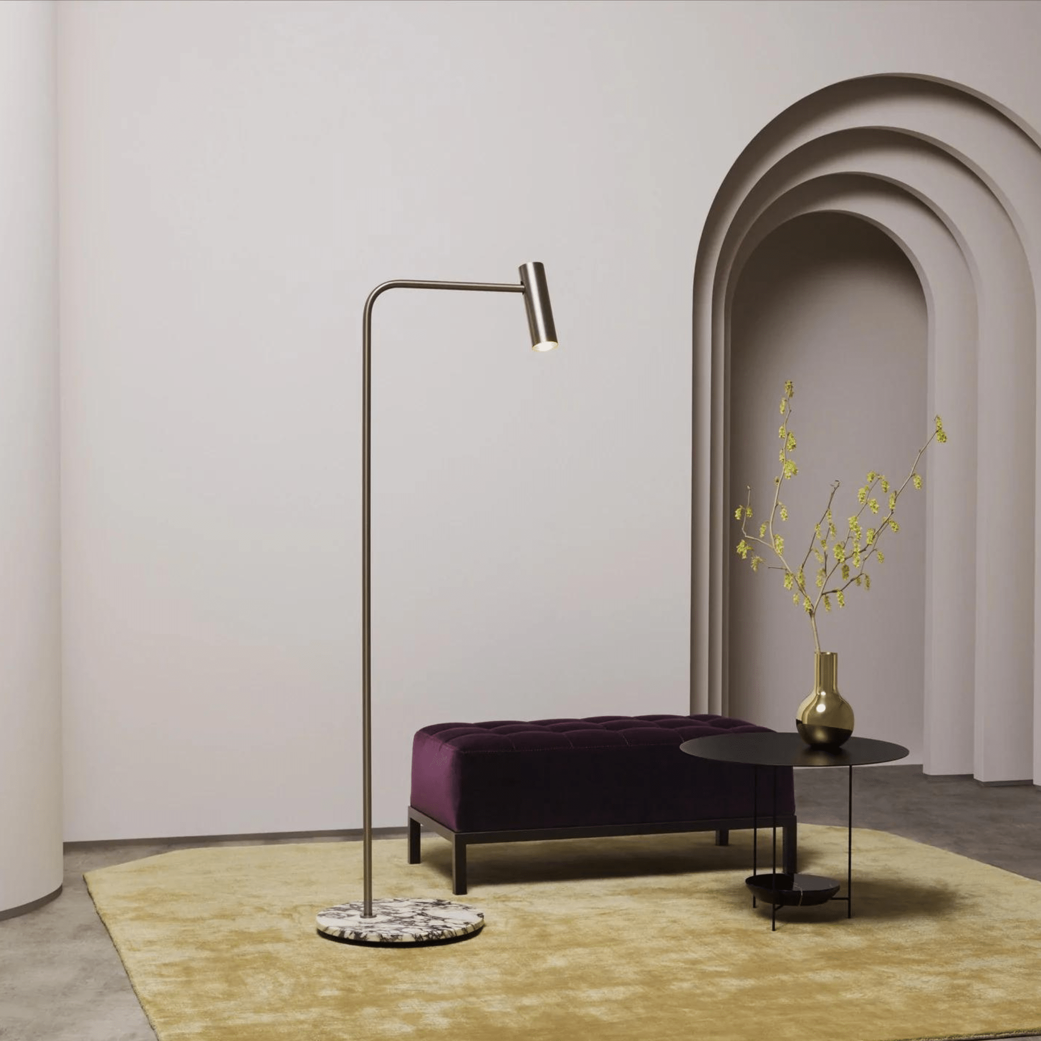 Heron Floor Lamp - CTO Lighting - Luxury Lighting BoutiqueFloor LampCTO Lighting