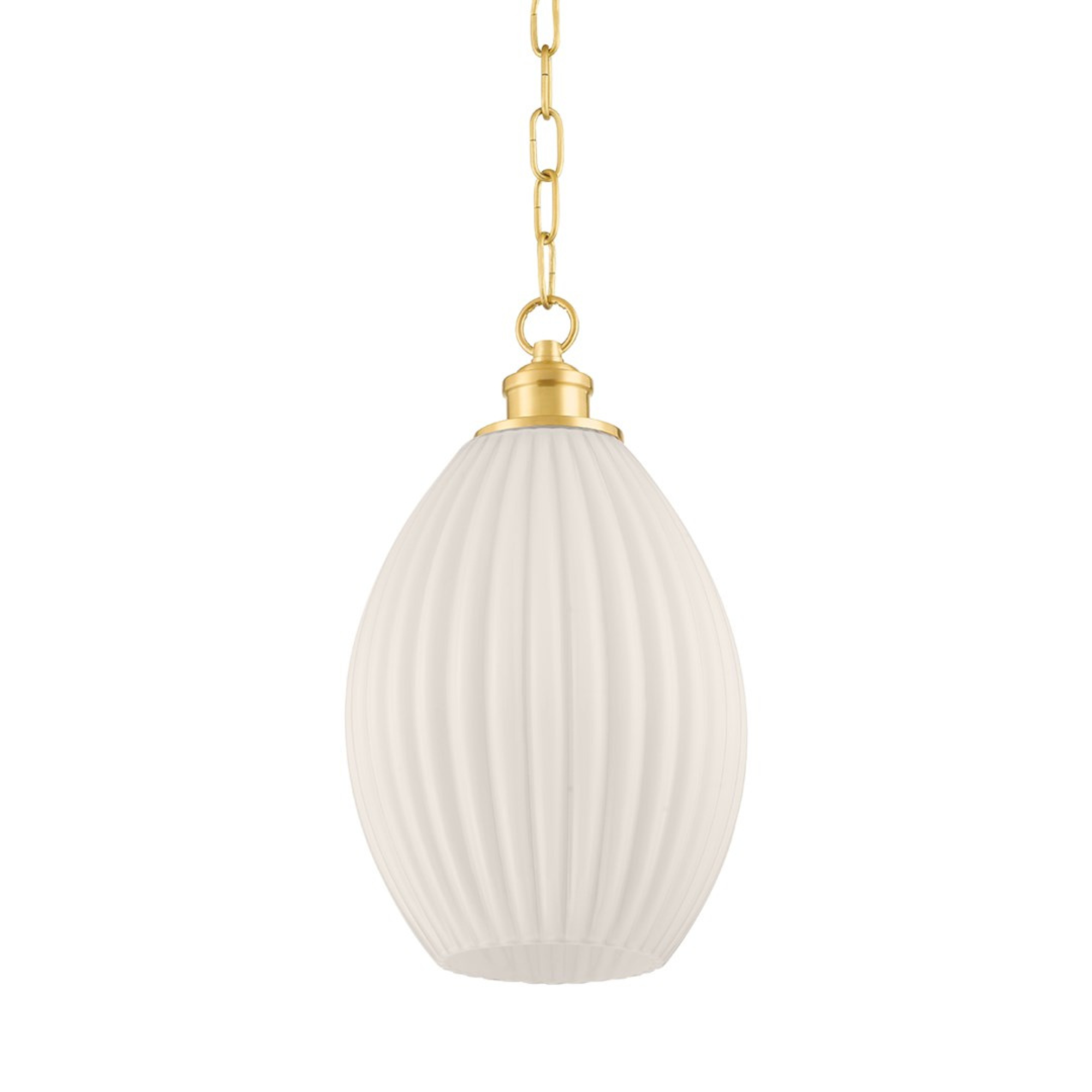 Hillary Pendant S/L (H771701S-AGB) - Mitzi - Luxury Lighting Boutique