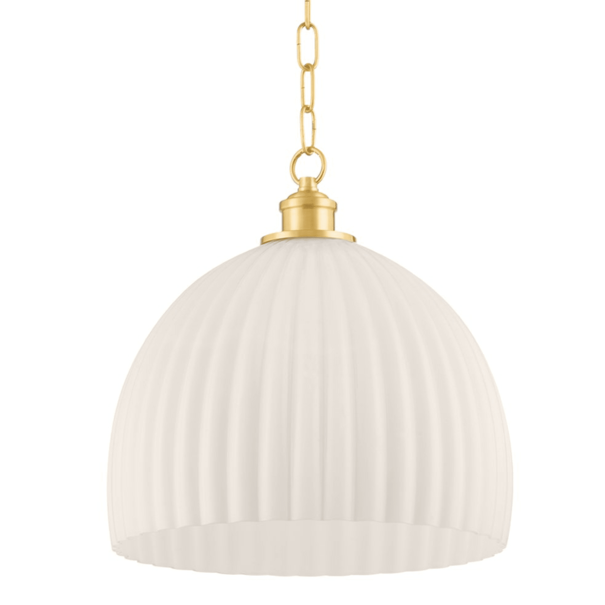 Hillary Pendant S/L (H771701S - AGB) - Mitzi - Luxury Lighting BoutiqueBrass/Metal ChandeliersMitzi