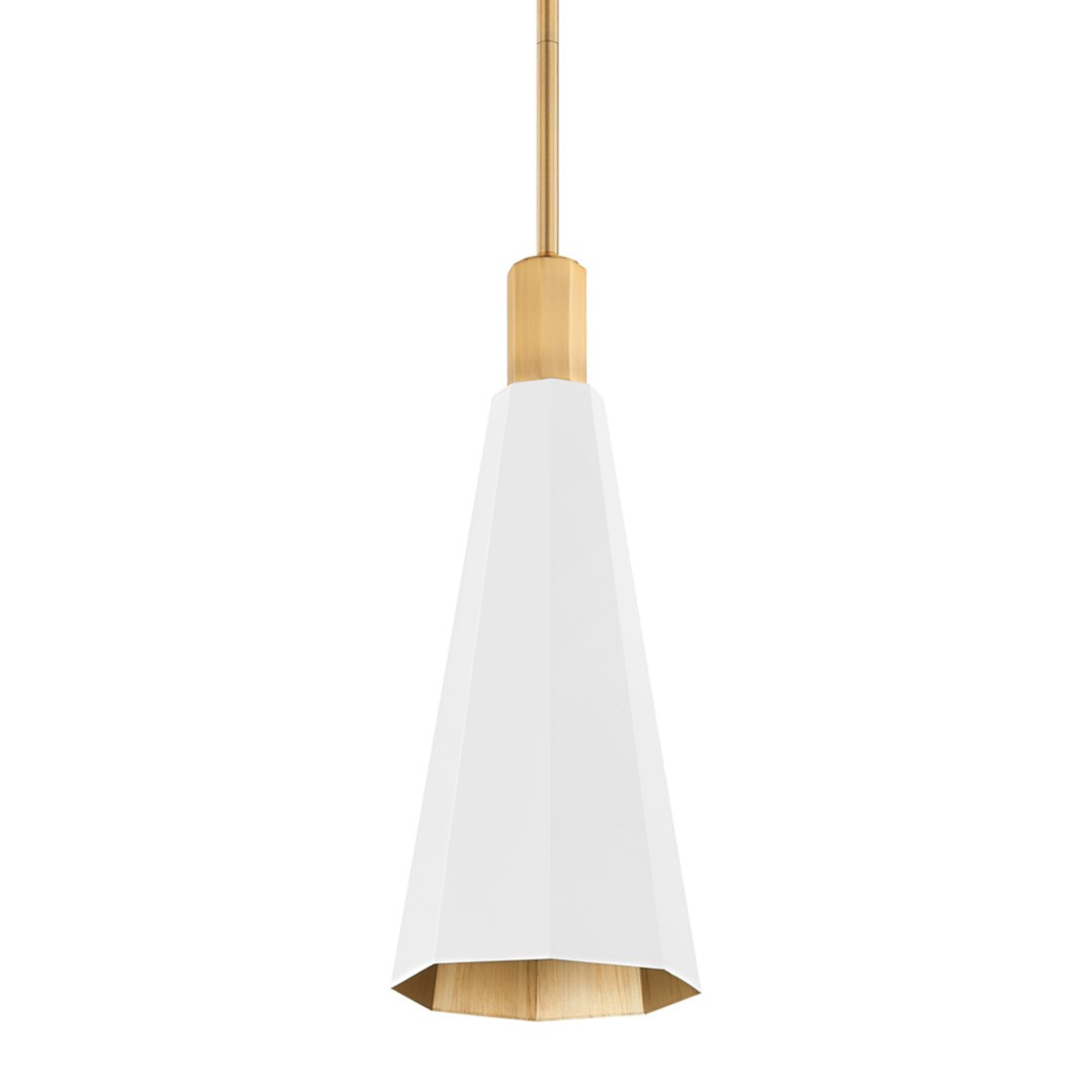 Huntley Pendant (F8308-PBR/SWH) - Troy Lighting - Luxury Lighting Boutique