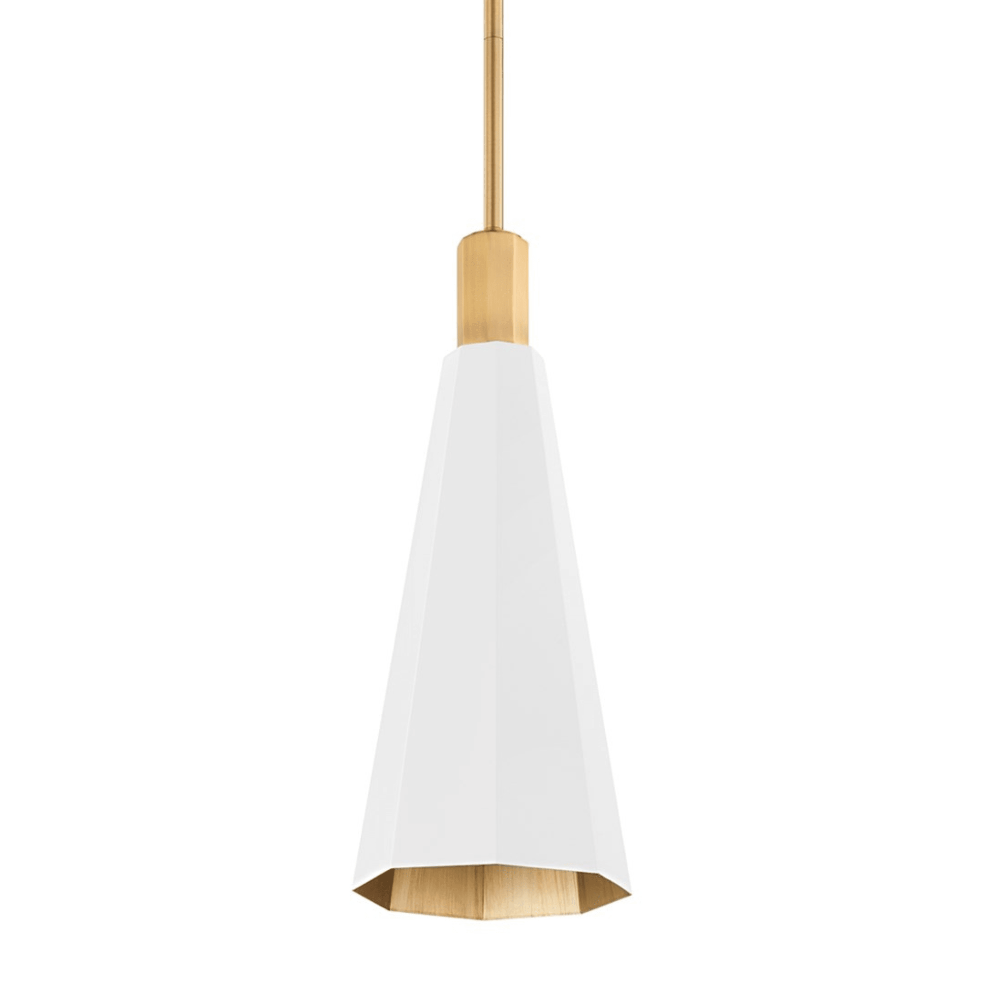 Huntley Pendant (F8308 - PBR/SWH) - Troy Lighting - Luxury Lighting BoutiqueBrass/Metal ChandeliersTroy Lighting