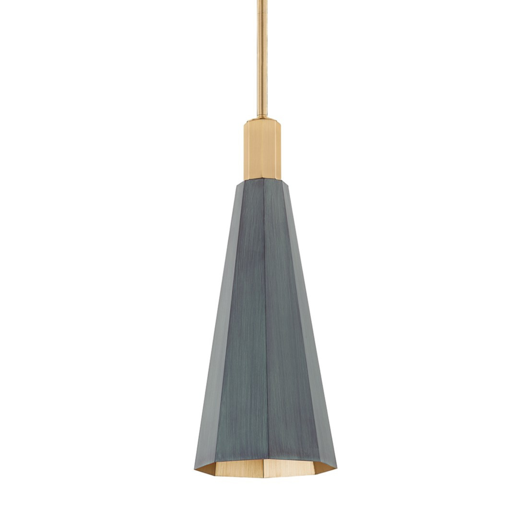 Huntley Pendant (F8308-PBR/SWH) - Troy Lighting - Luxury Lighting Boutique