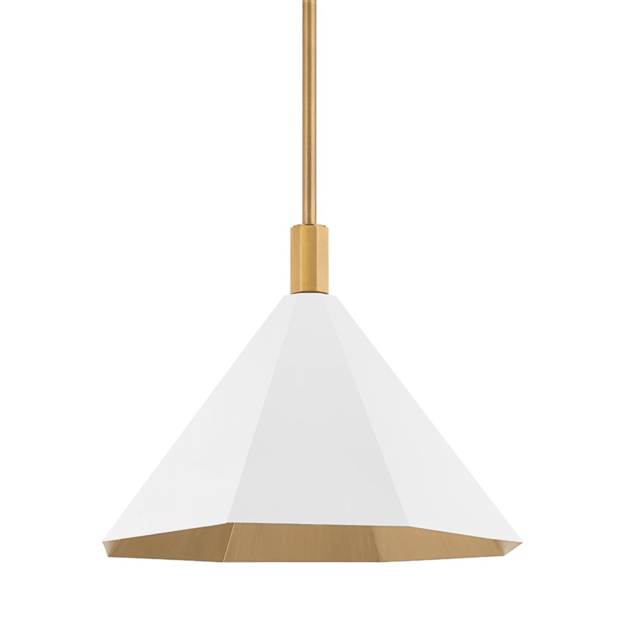 Huntley Pendant S/L (F8322 - PBR/VER) - Troy Lighting - Luxury Lighting BoutiqueBrass/Metal ChandeliersTroy Lighting