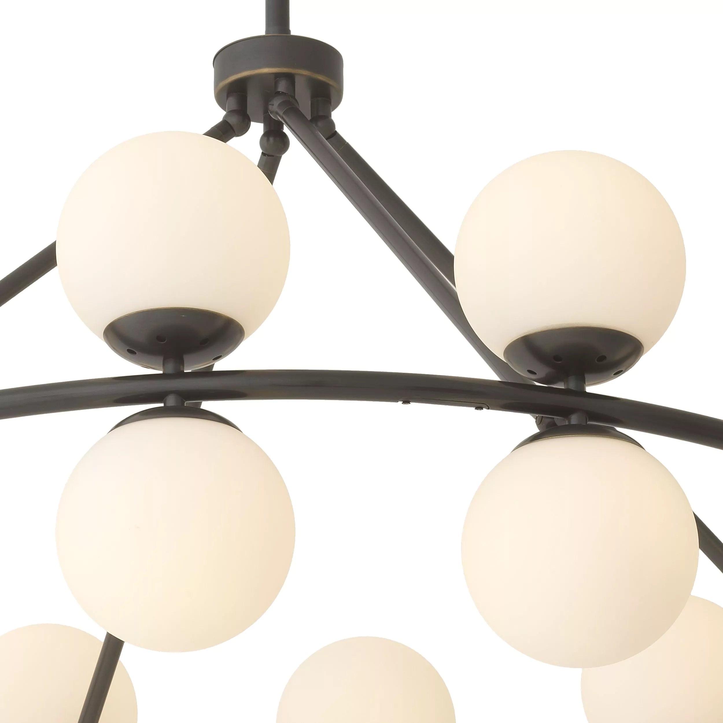 Hutchinson Modern Brass Chandelier - (Antique Brass Finish | Bronze Finish) - Eichholtz - Luxury Lighting Boutique