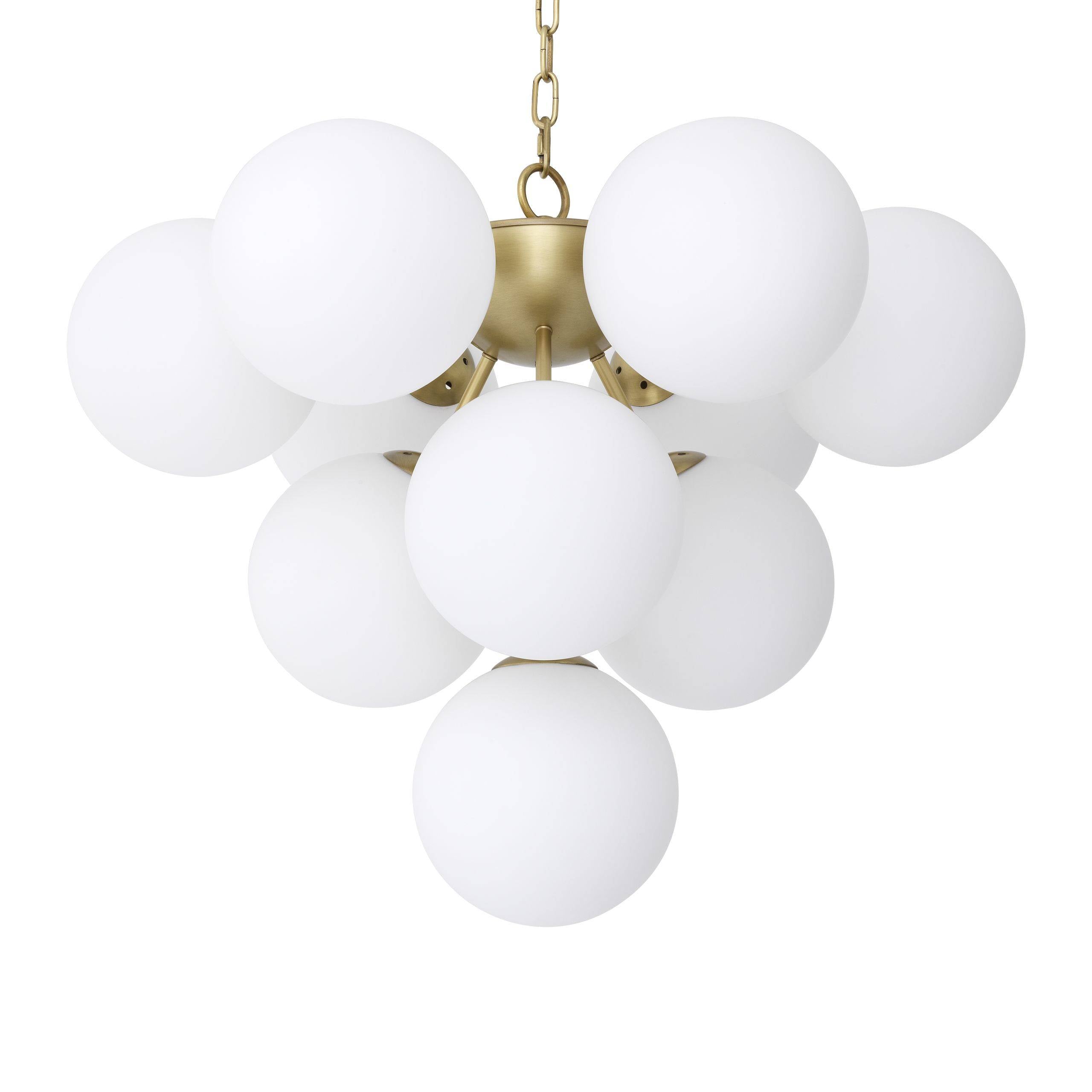 Icaro Modern Brass Chandelier - Brass - Eichholtz - Luxury Lighting BoutiqueBrass/Metal ChandeliersEichholtz