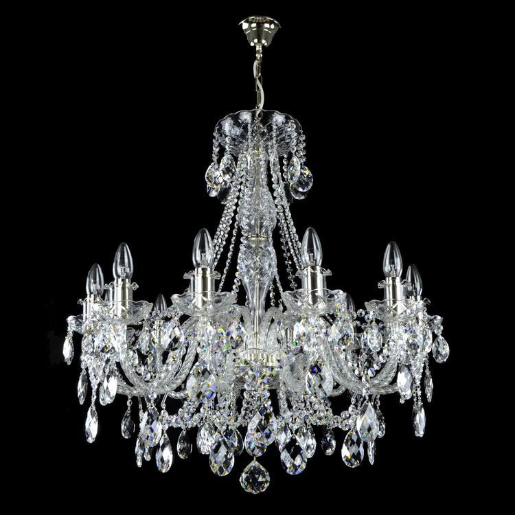 Imperial 12 Light Swarovski Crystal Chandelier - Wranovsky - Luxury Lighting BoutiqueTraditional Crystal ChandeliersWranovsky