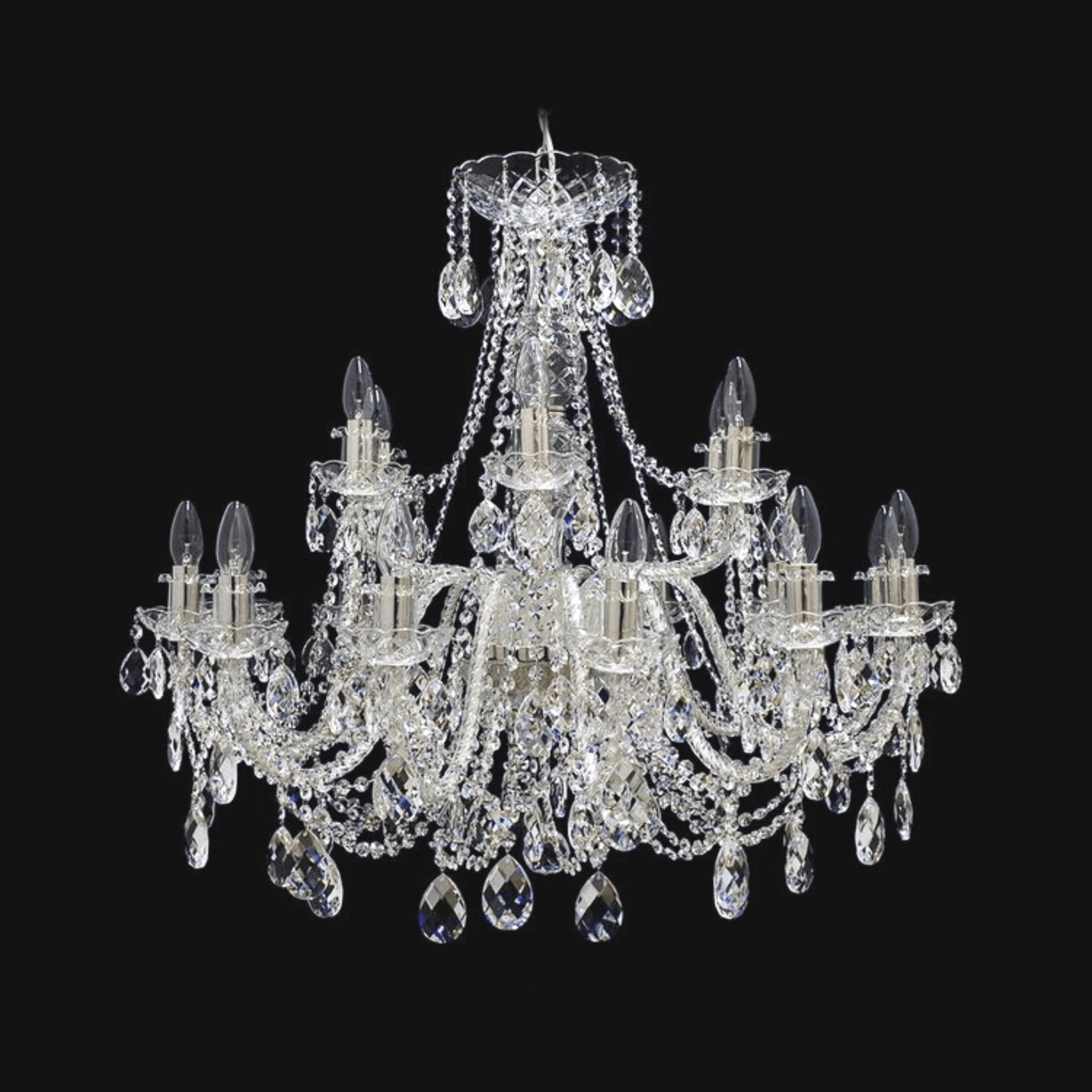 Imperial 18 Light Swarovski Crystal Chandelier - Wranovsky - Luxury Lighting BoutiqueTraditional Crystal ChandeliersWranovsky