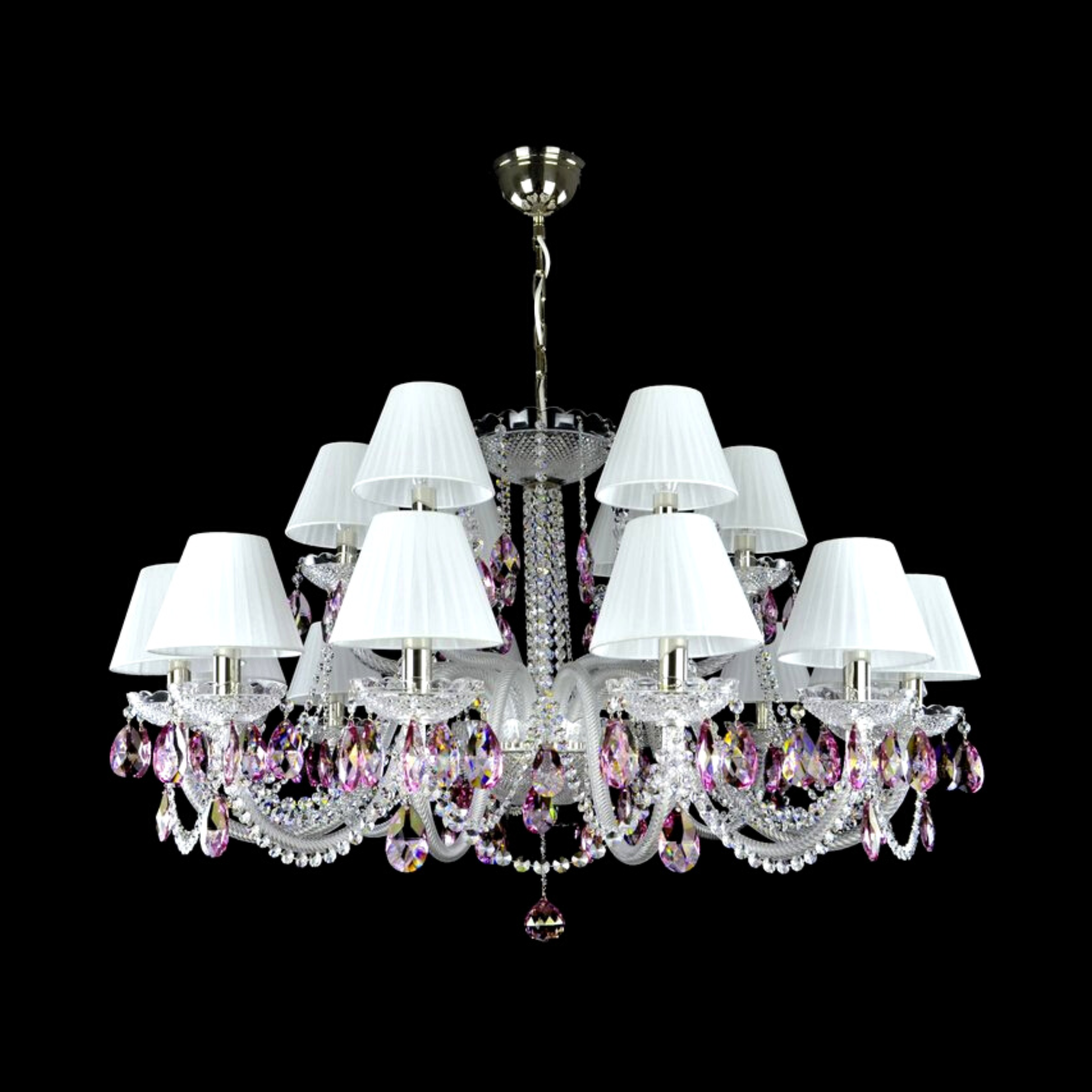 Impression 18 Crystal Glass Chandelier - Wranovsky - Luxury Lighting Boutique