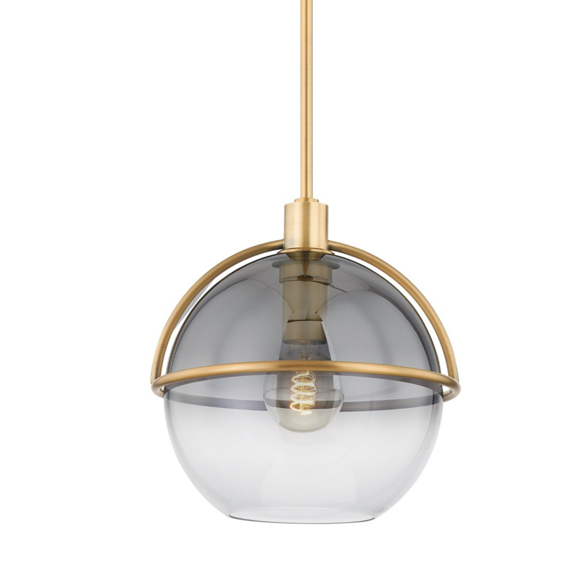 Ivins Pendant (F9412-PBR) - Troy Lighting - Luxury Lighting Boutique