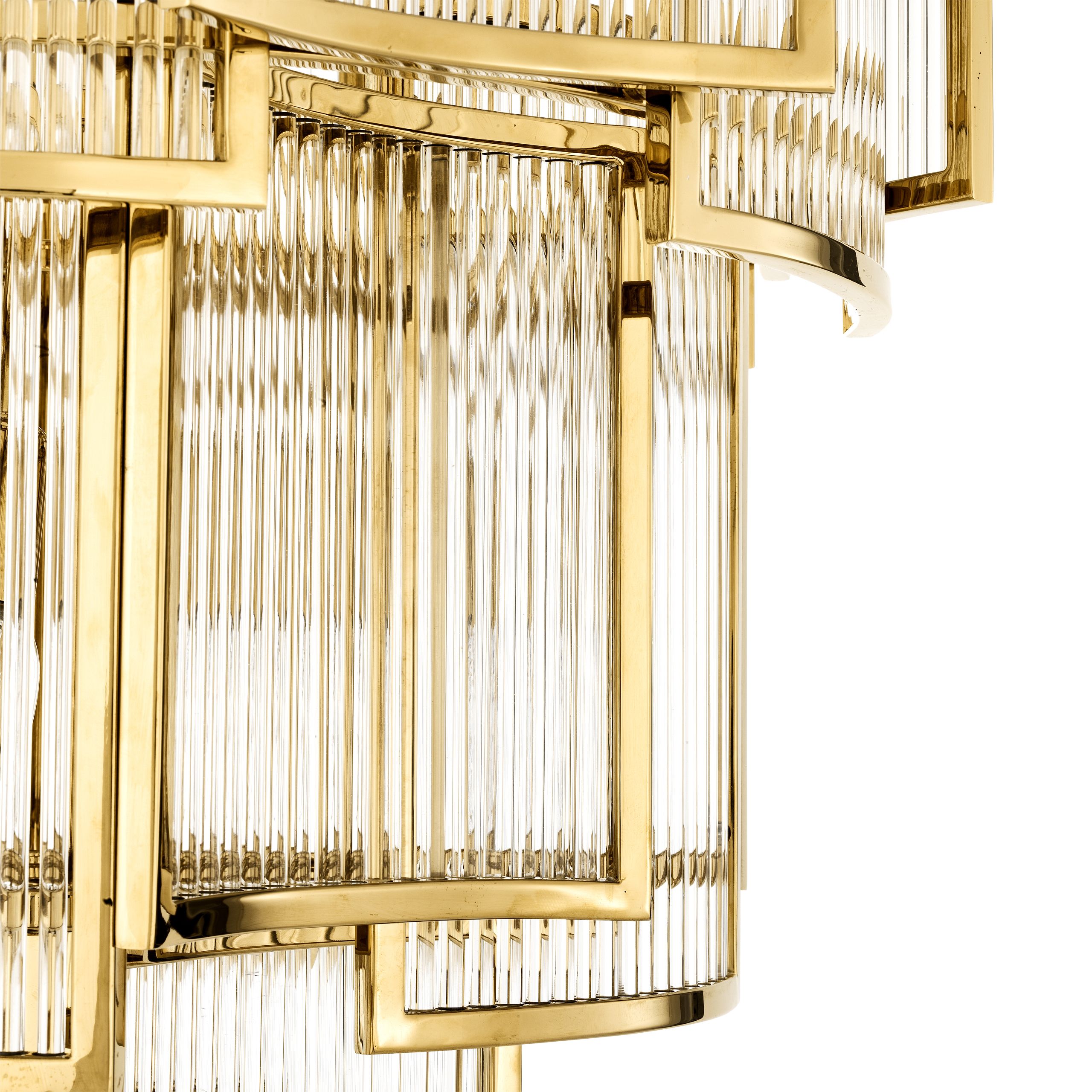 Jet Set Modern Chandelier - Gold | Antique Brass - Eichholtz - Luxury Lighting BoutiqueCeiling LightEichholtz