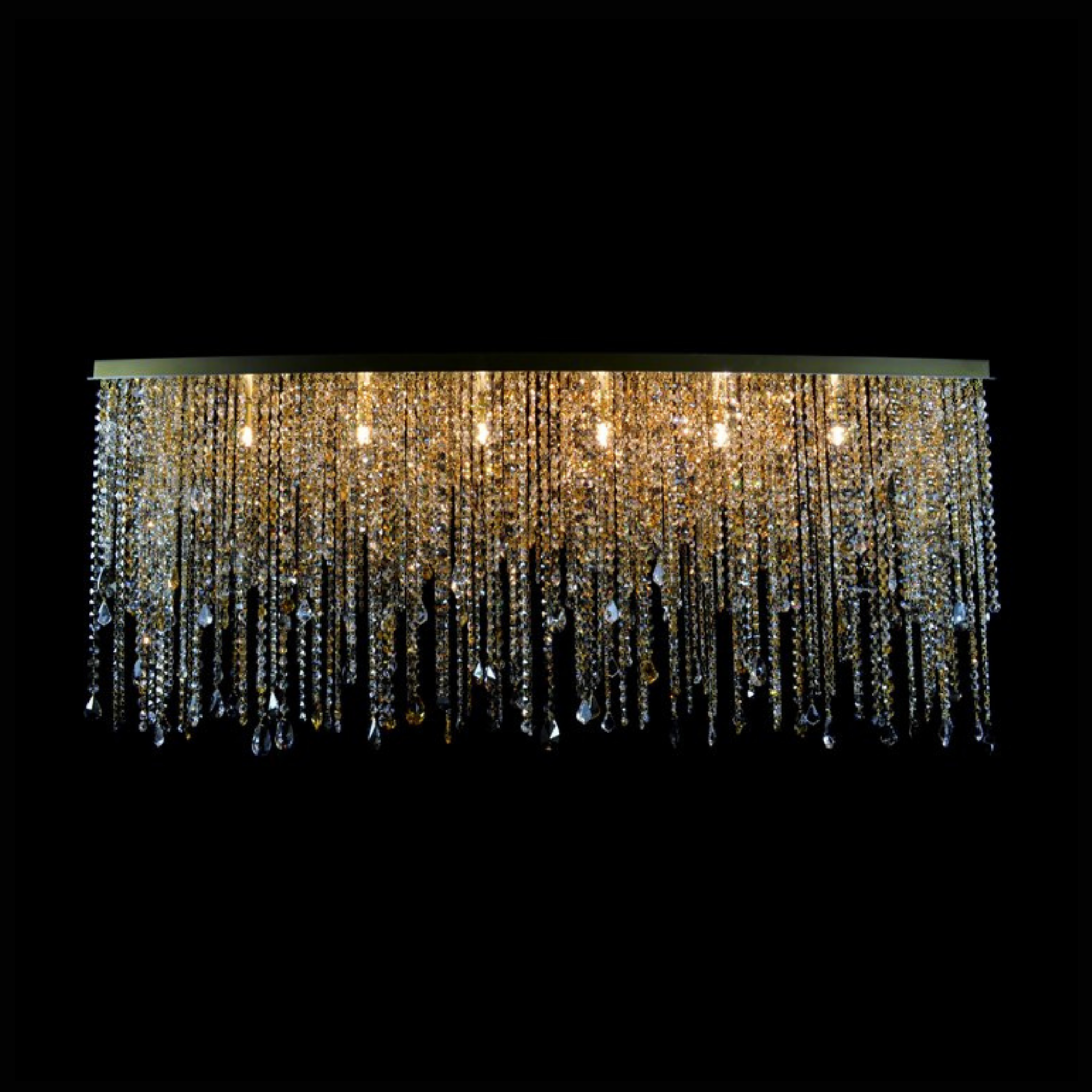 Juno 6 Modern Crystal Glass Chandelier - Wranovsky - Luxury Lighting Boutique