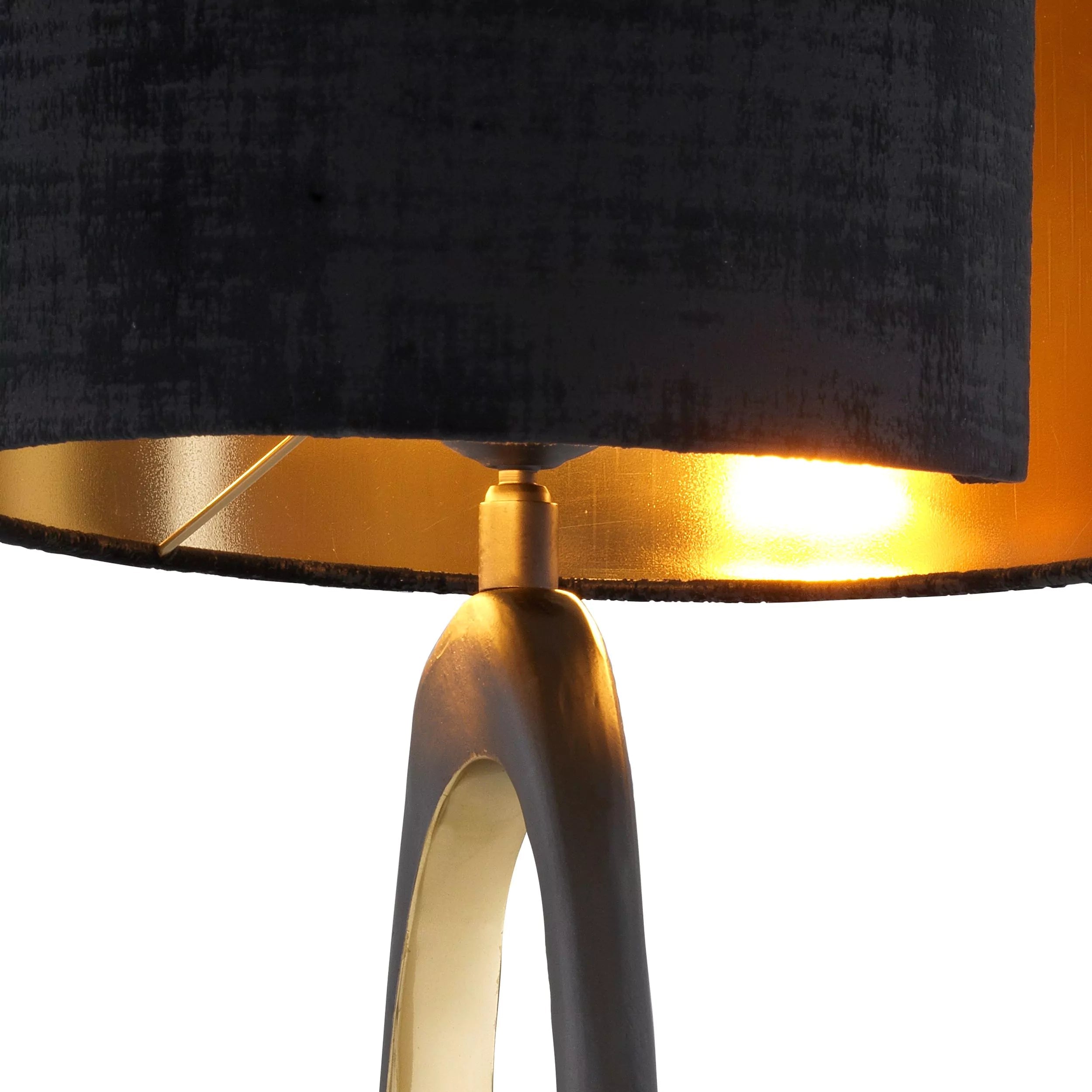 Kilian Table Lamp - (Gunmetal finish | polished brass | granite base) - Eichholtz - Luxury Lighting Boutique