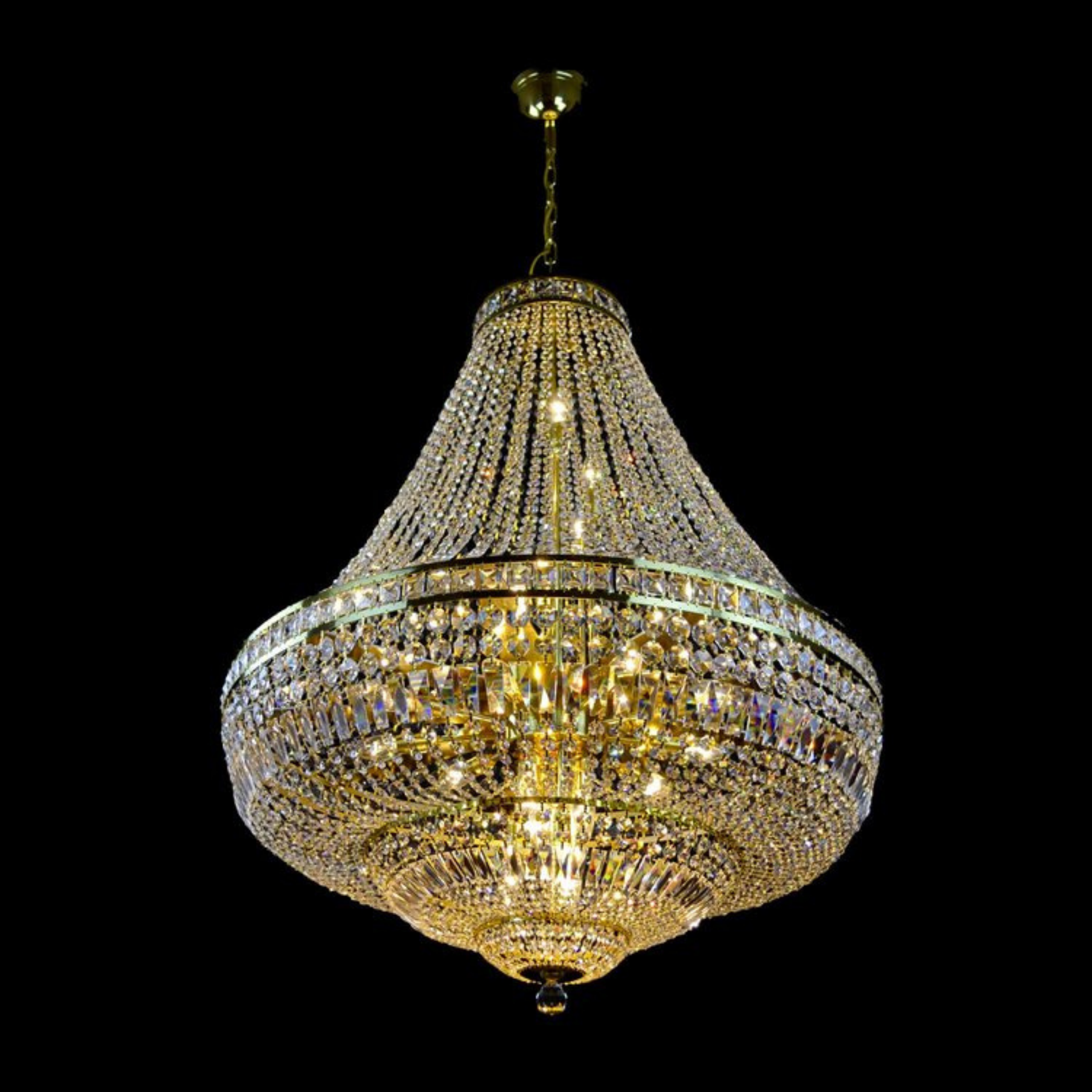 Kingston 21 Crystal Glass Chandelier - Wranovsky - Luxury Lighting BoutiqueTraditional Crystal ChandeliersWranovsky